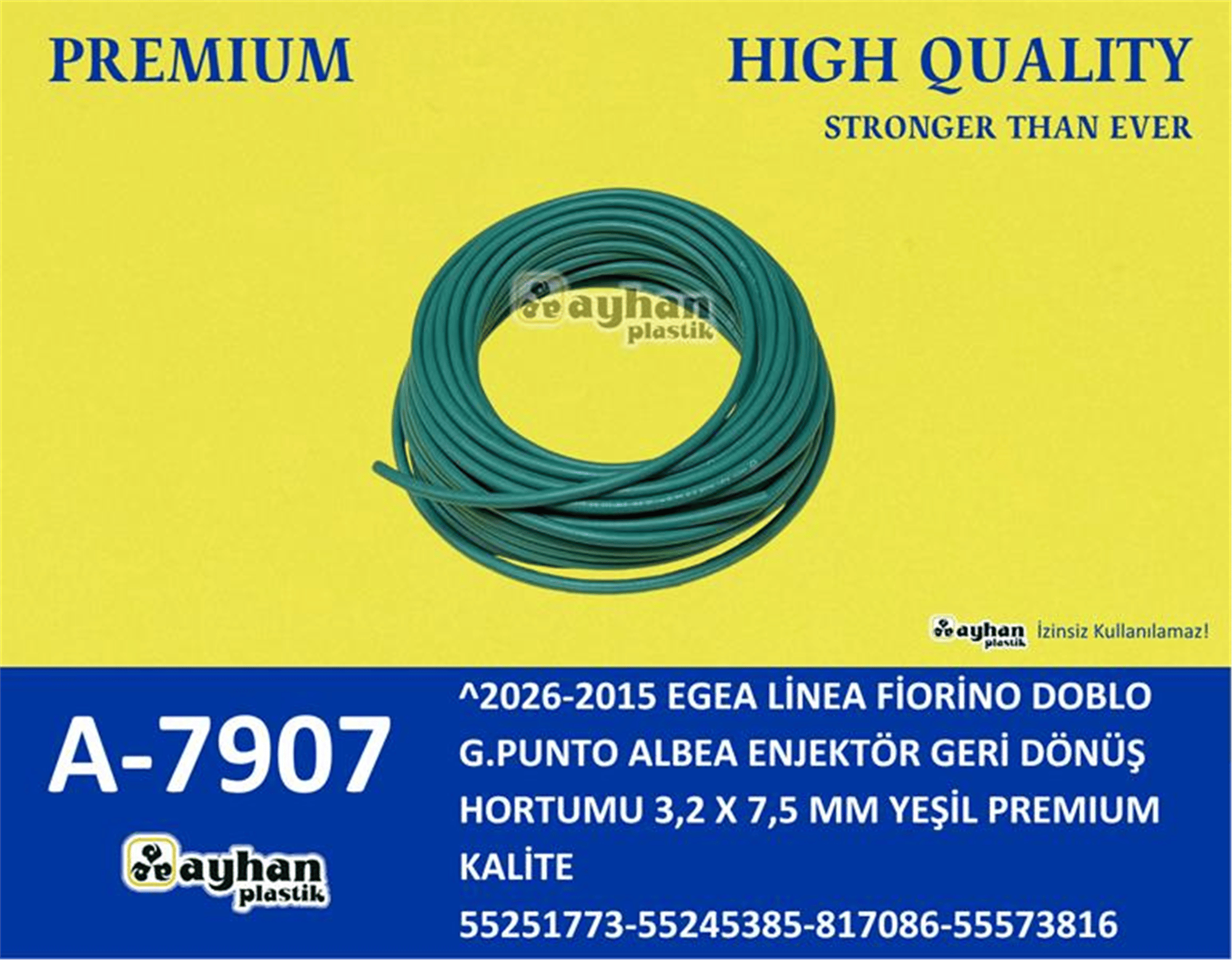ENJEKTÖR YAKIT GERI DÖNÜŞ HORTUMU OPEL ASTRA H-J CORSA D-E MERIVA A-COMBO-AGILA B 1.3 CDTI FIAT 500 1.3 MJT 95PS 1248CC-DOBLO 1.3 MJT 16 > ürün uzunluğu 25 metre