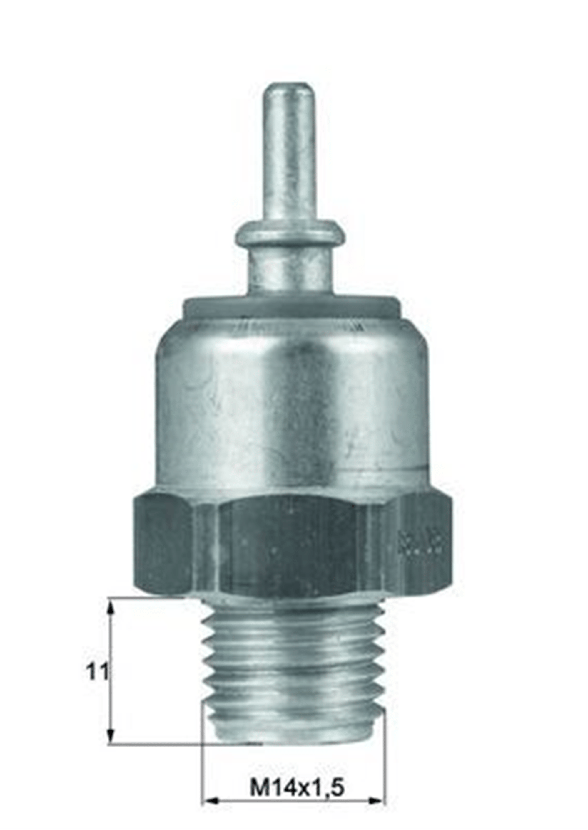 FAN MUSURU 85 C - 90 C TEKLI GRI MERCEDES W201 W124 W126 W463