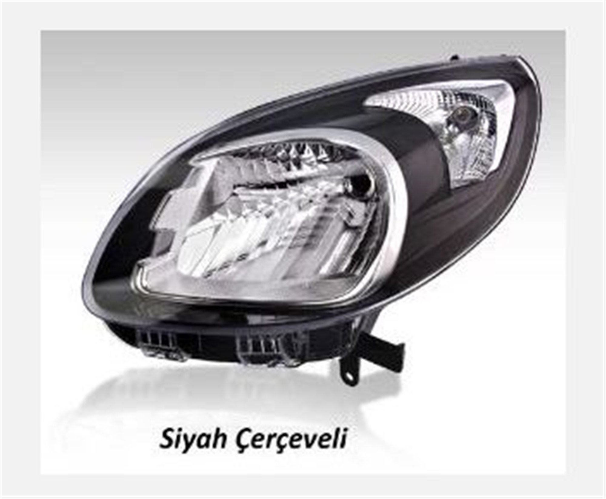FAR SİYAH ÇERÇEVELİ MOTORLU SOL R.KANGOO 2013>