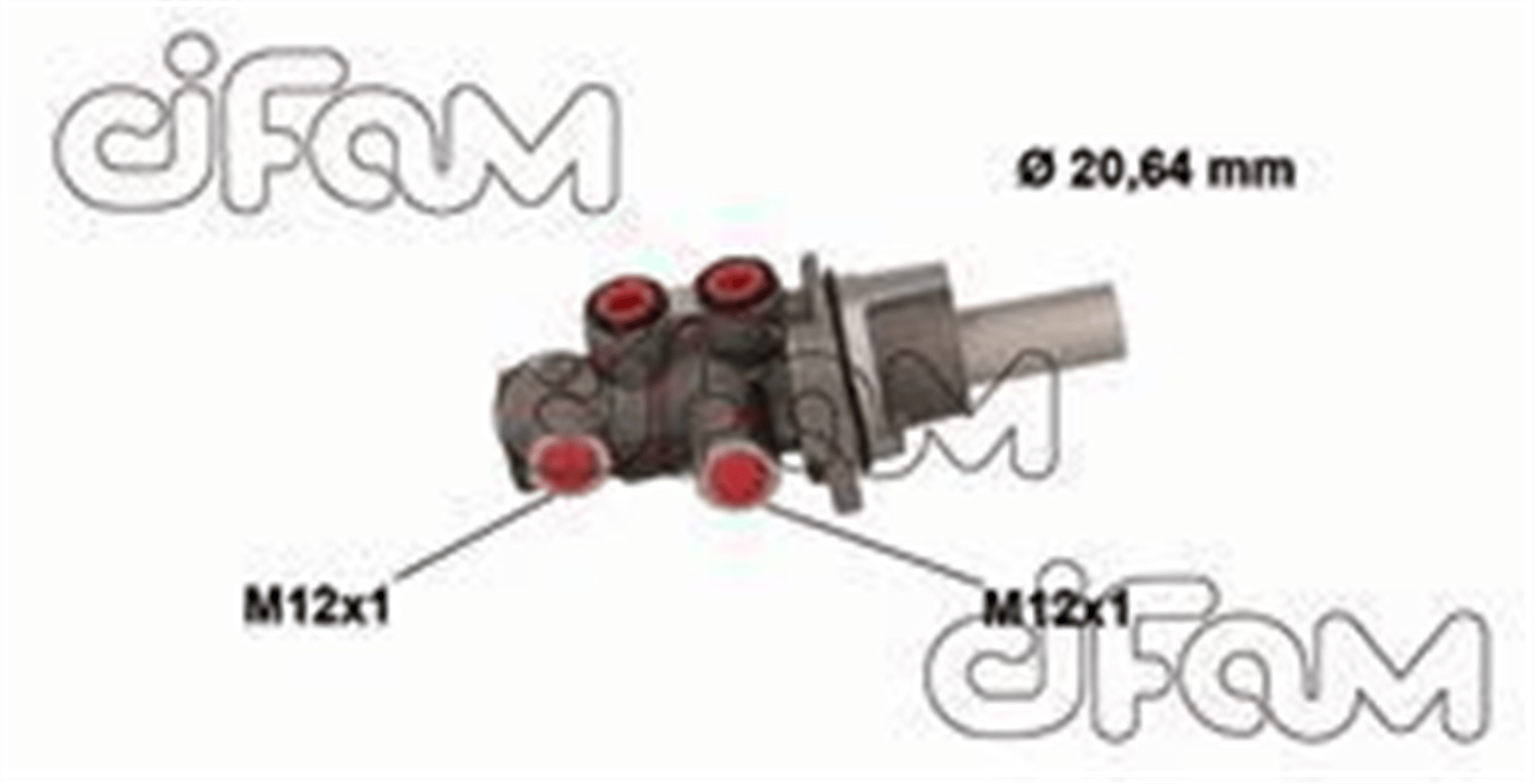 FREN ANA MERKEZ FORD FİESTA-BMAX-COURİER 08> DEPOSUZ 20.64mm