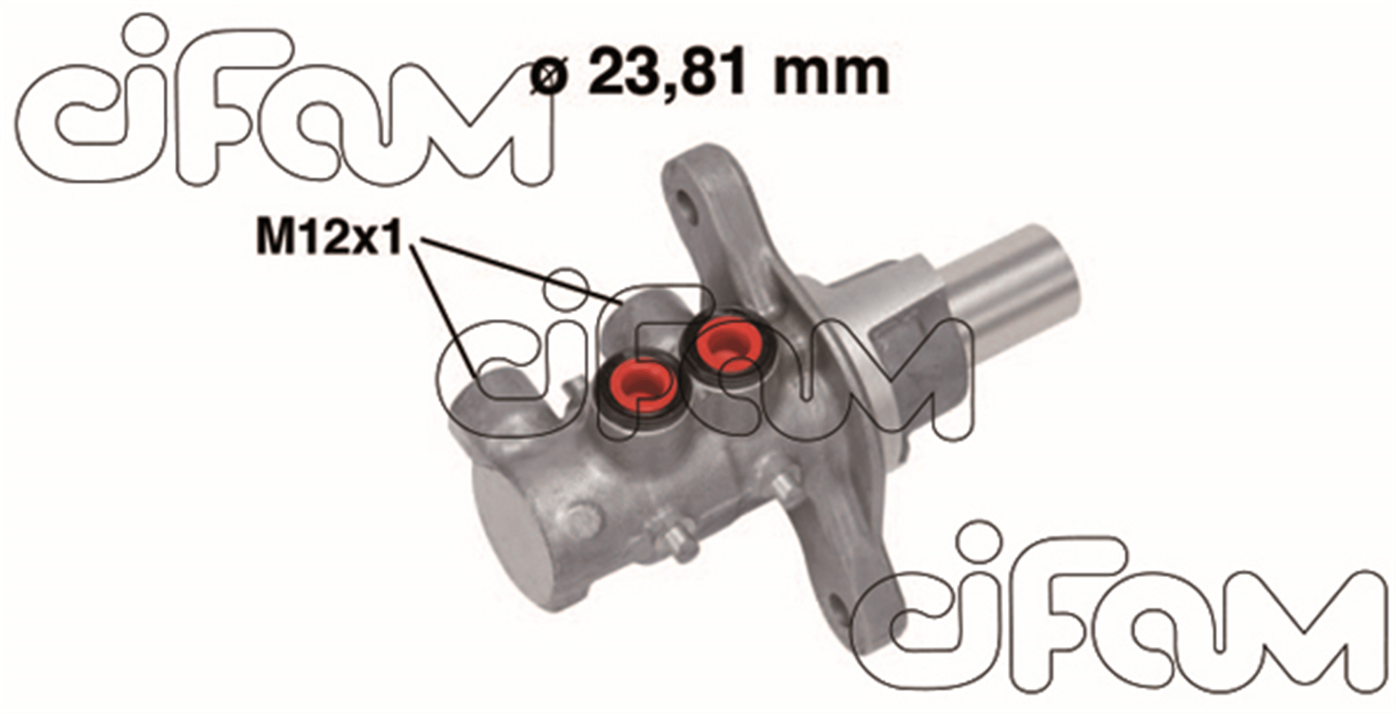 FREN ANA MERKEZİ OPEL CORSA D 06>14 CORSA E 14>19 ADAM 12>19 ARKA DİSK FRENLER İÇİN