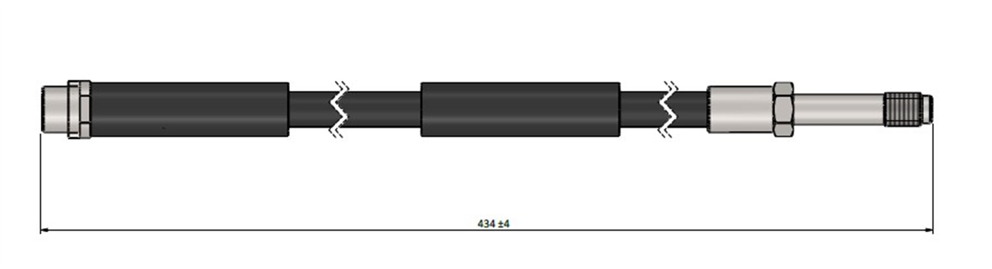 FREN HORTUMU ARKA MERCEDES SPRINTER B906 . VW CRAFTER 30-35-50