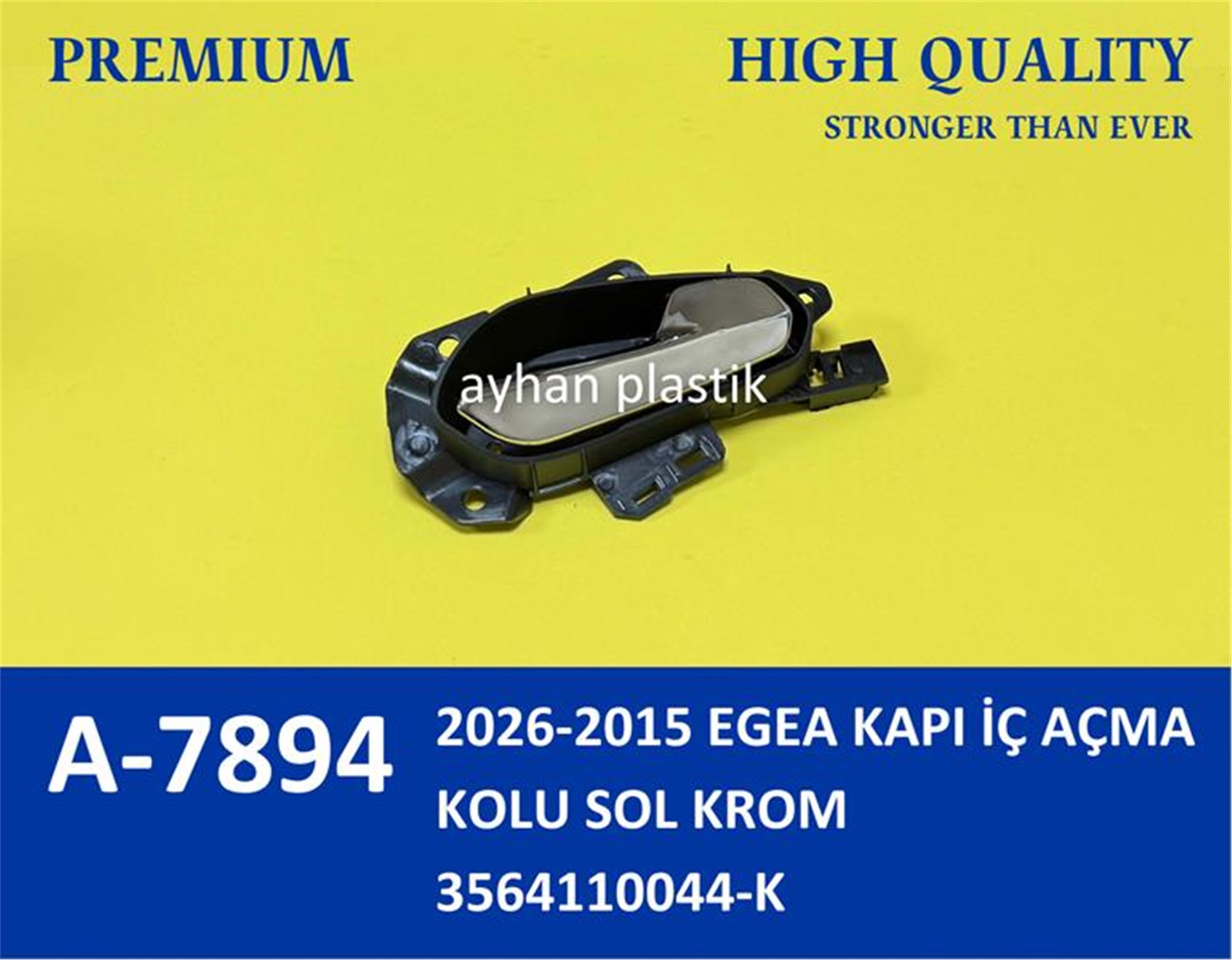 KAPI İÇ AÇMA KOLU SOL FIAT EGEA 15> KROM