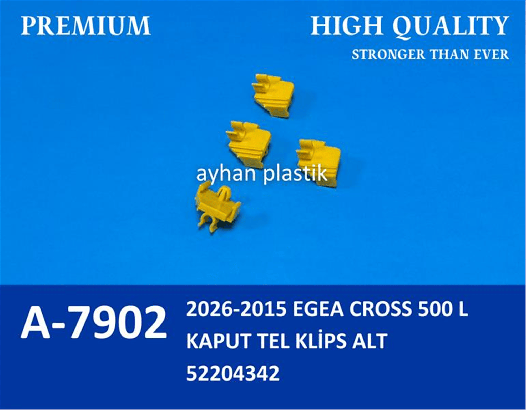 KAPUT TEL TUTUCU ALT FIAT EGEA 16> EGEA CROS 21> 500 L 22> Y.M