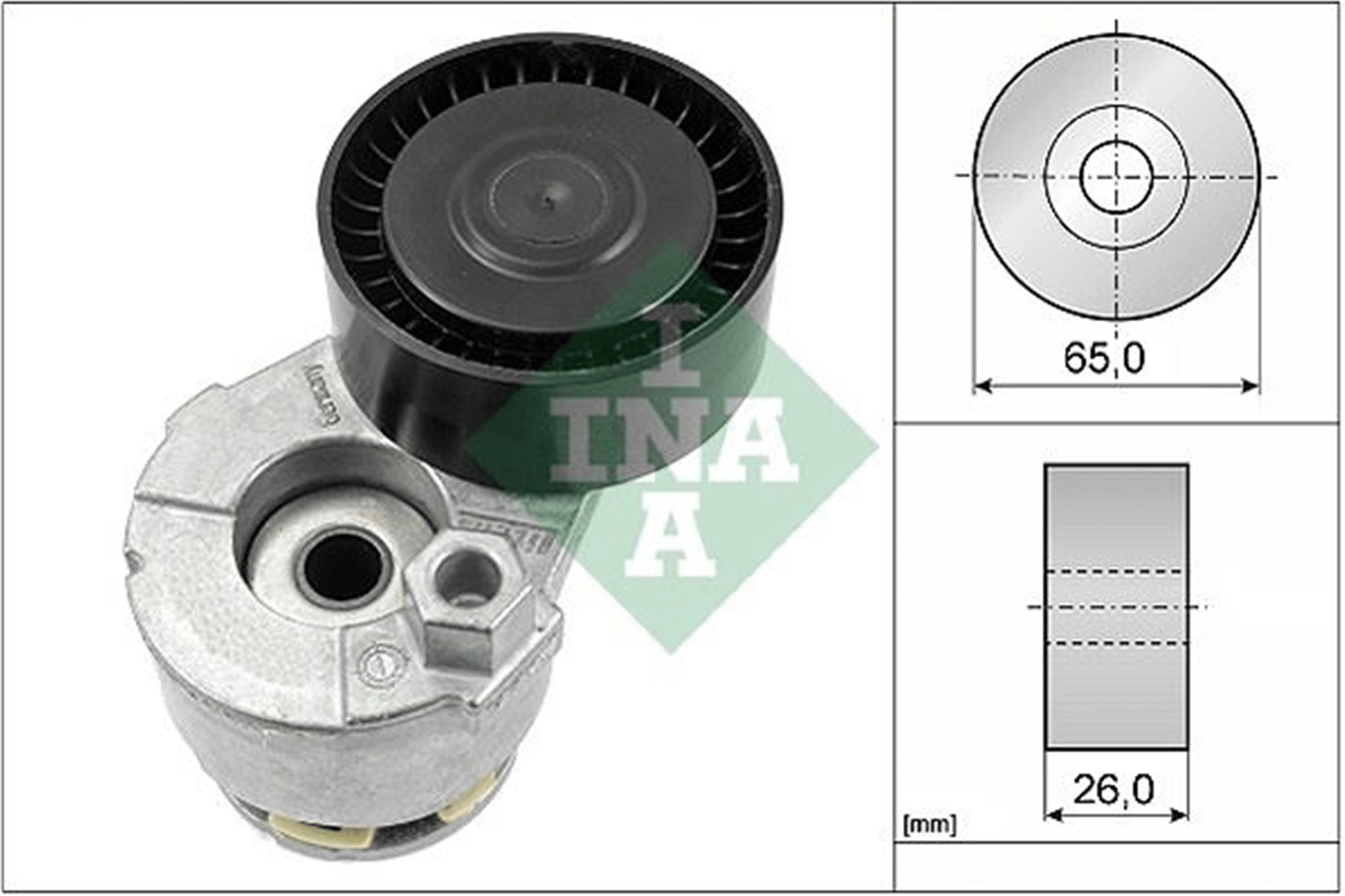 KAYIS GERGI RULMANI MERCEDES OM607 W176 W246 W415 C117 MEGANE II-III-IV CLIO II-III-IV SYMBOL III 14> SANDERO II 12> DUSTER 10> JUKE F15 10> QASHQAI II J11 13> 1.5dCi 1.6 KUTUKLU