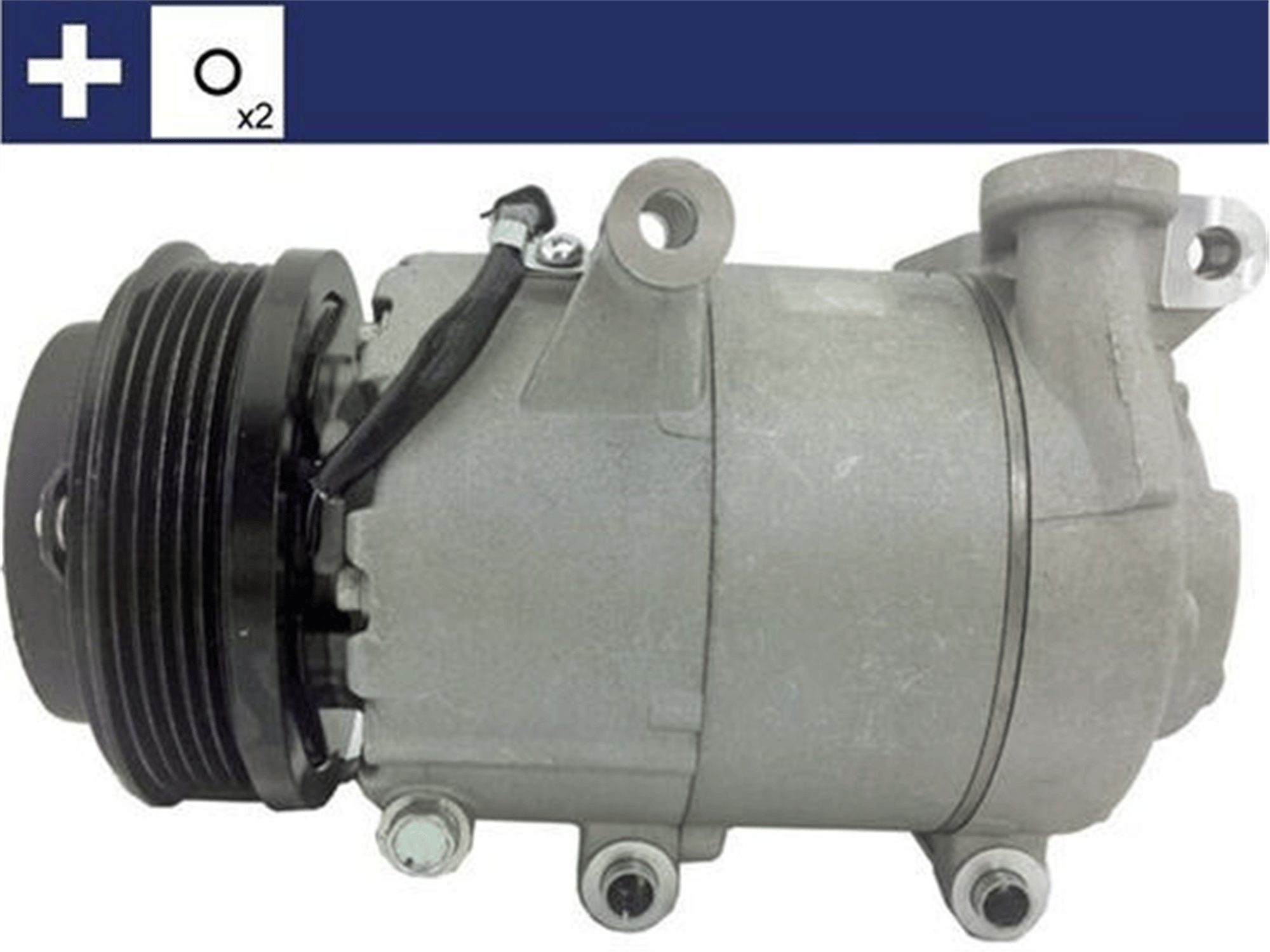 KLİMA KOMPRESÖRÜ FORD FOCUS-CMAX 04> VOLVO C30-S40-V50 04> KASNAK ÇAP: 108mm