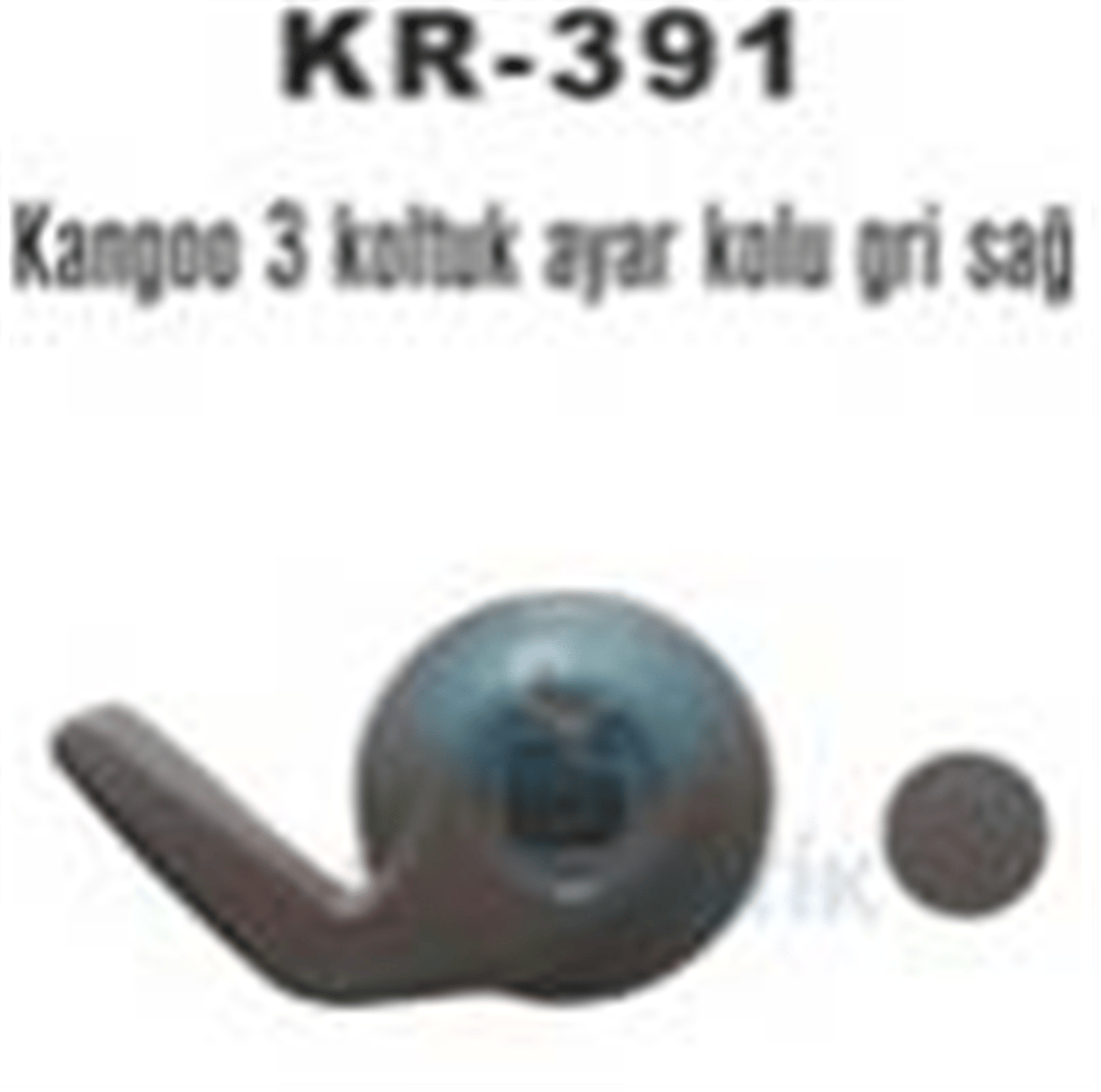 KOLTUK AYAR KOLU GRİ SAĞ KANGOO 3