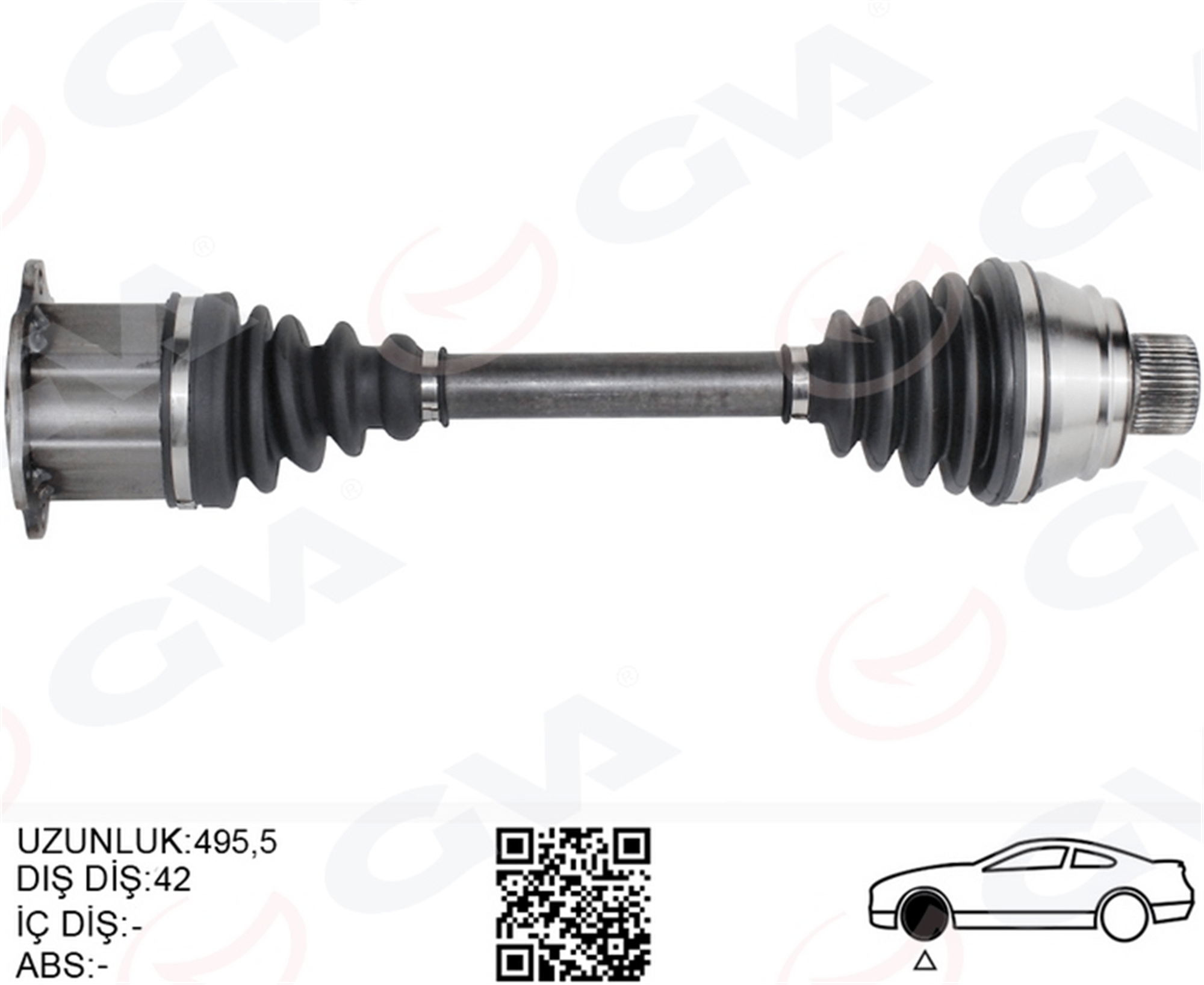 KOMPLE AKS ÖN SAĞ/SOL A6-A7-Q5 OTOMATIK 2.0 TFSİ- 2.0 TDİ 08- CGLB-CGLC-CHJA-CGLA-CAHB-CGLD-CHNC 2.0 TFSİ- 2.0 TDİ