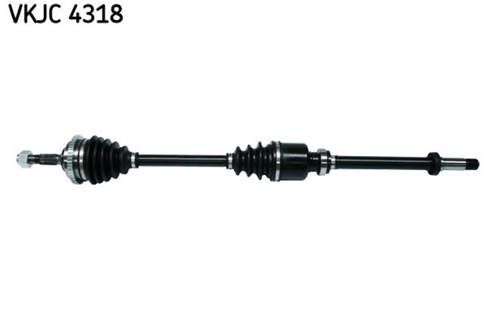 KOMPLE AKS SAĞ PEUGEOT P206 1.6i TU5 98>06 21x22x48T 886mm ABS Lİ