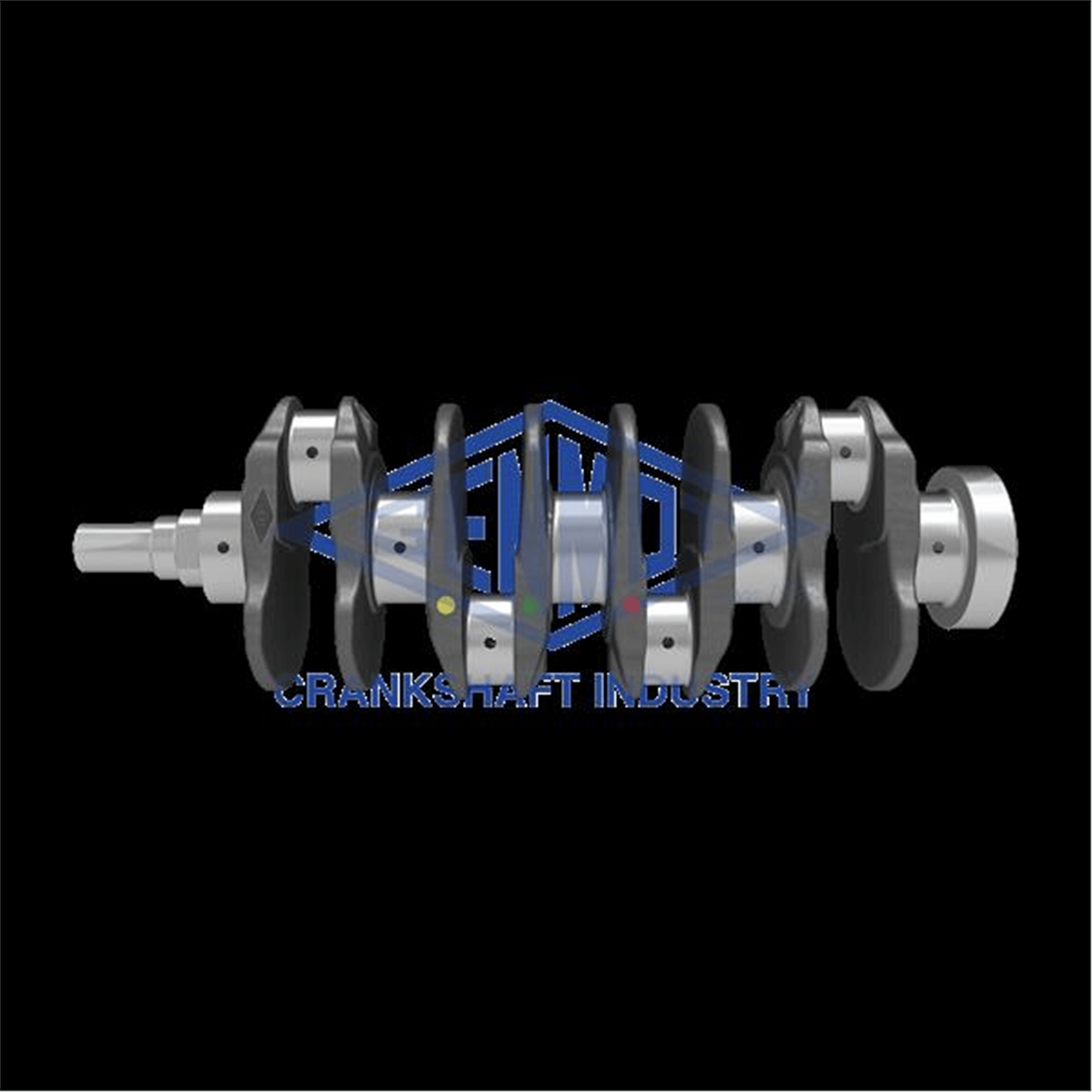 KRANK MİLİ HONDA CIVIC 1.6L D16W7 VTEC VTI 16v ES5 japon 01-05 8 Balta dengeleme ağırlığı - Kasnak Çapı 28 mm
