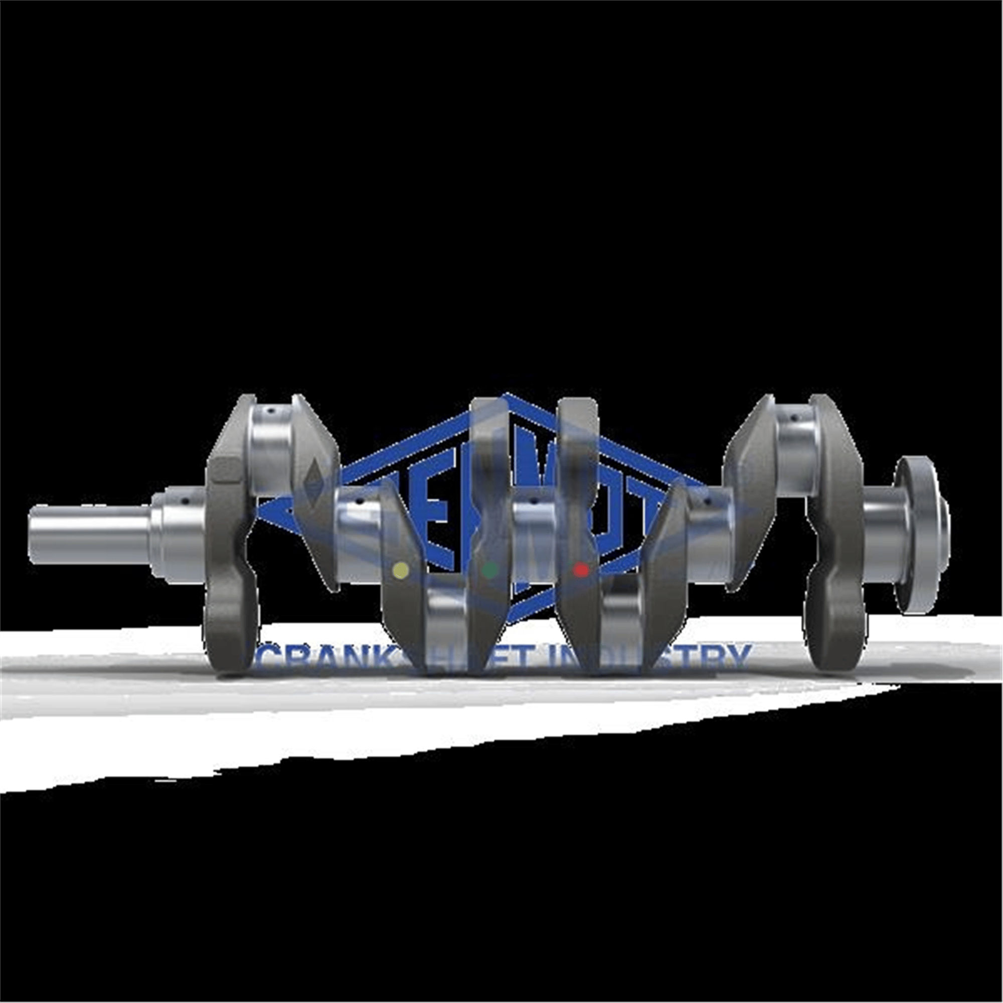 KRANK TOYOTA COROLLA AURIS 1.4 D4D MOTOR ÇİFT KAMALI 6 İLERİ VİTES ANA YATAK 48MM - KOL YATAK 44MM TOYOTA COROLLA 1.4 D-4D 2 Keyways /2 Kamalı. Flange : 8 Holes