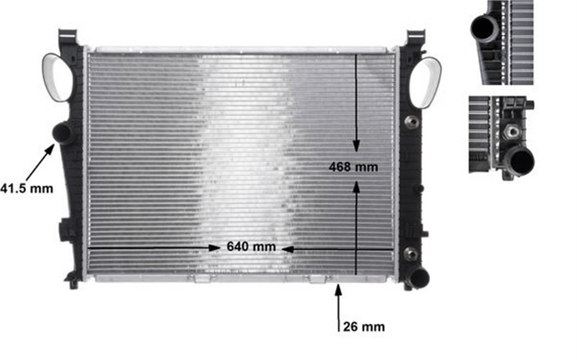 MOTOR SU RADYATORU MERCEDES S-CLASS M112 M272 W220 98>05