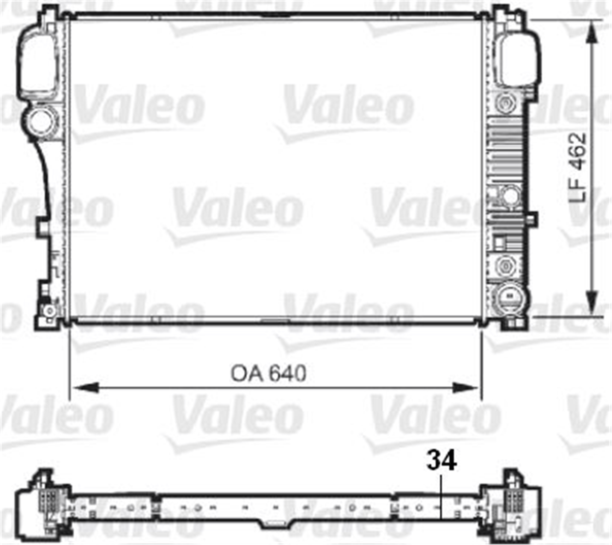 MOTOR SU RADYATORU MERCEDES S-CLASS W221 05>13