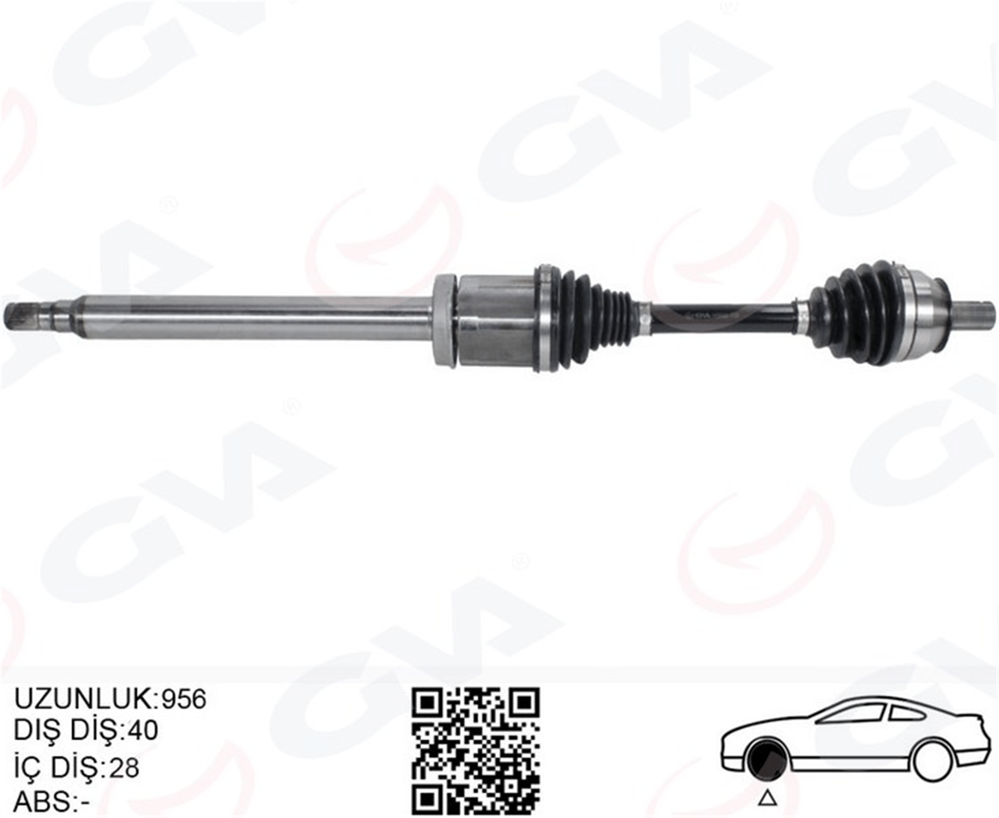ÖN AKS KOMPLE SAĞ VOLVO S60 II 15> 2.0 D-T6-T5 S80 II D4-T6 15> V60 I 13>V70 III 13> OTOM.SANZIMAN