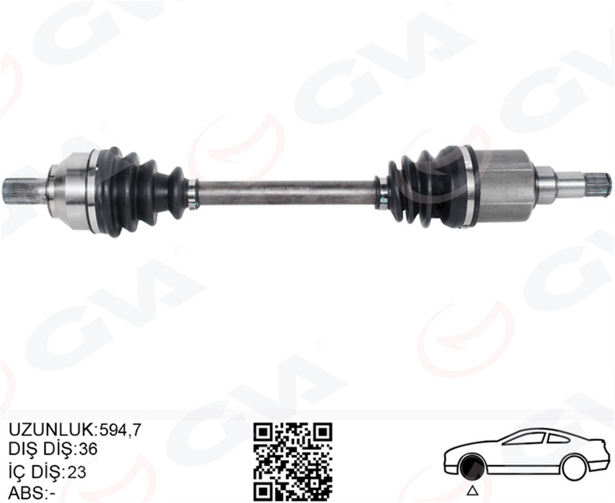 ÖN AKS KOMPLE SOL FOCUS II 1.6- 1.8 TI 04>11 C MAX 1.6 1.8 TI 05>11 BENZINLI VOLVO S40 II 1.6 05>12 V50 1.6 05>12