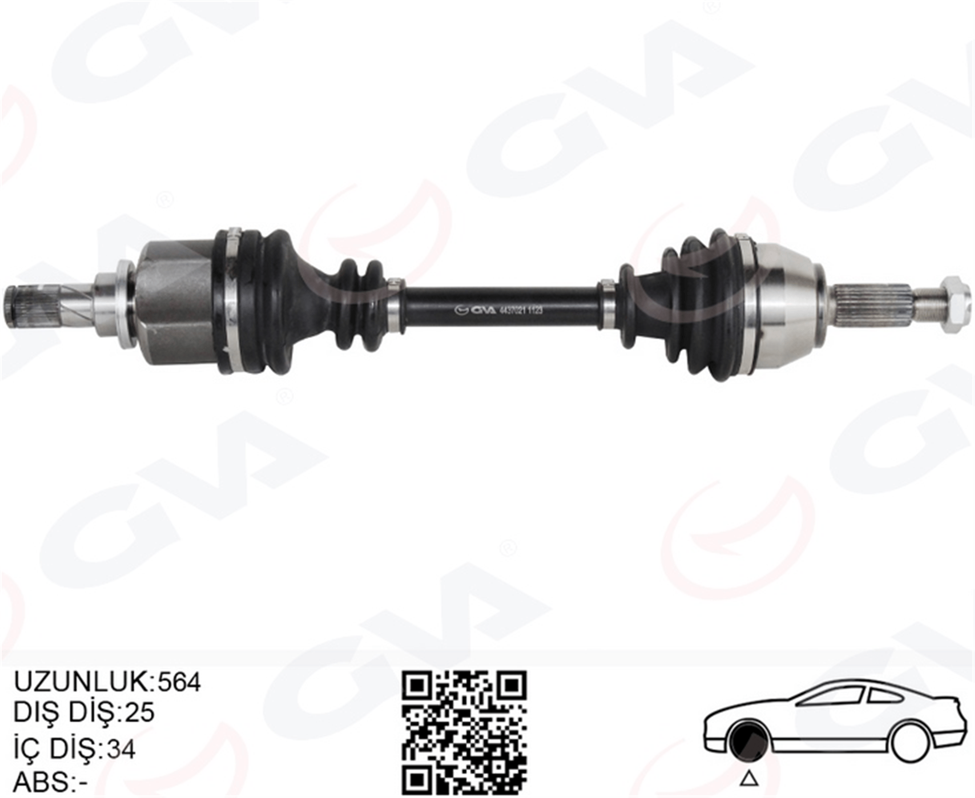ÖN AKS KOMPLE SOL FORD FIESTA VI 1.0 ECOBOOST 14> B-MAX 14> 1.6TI