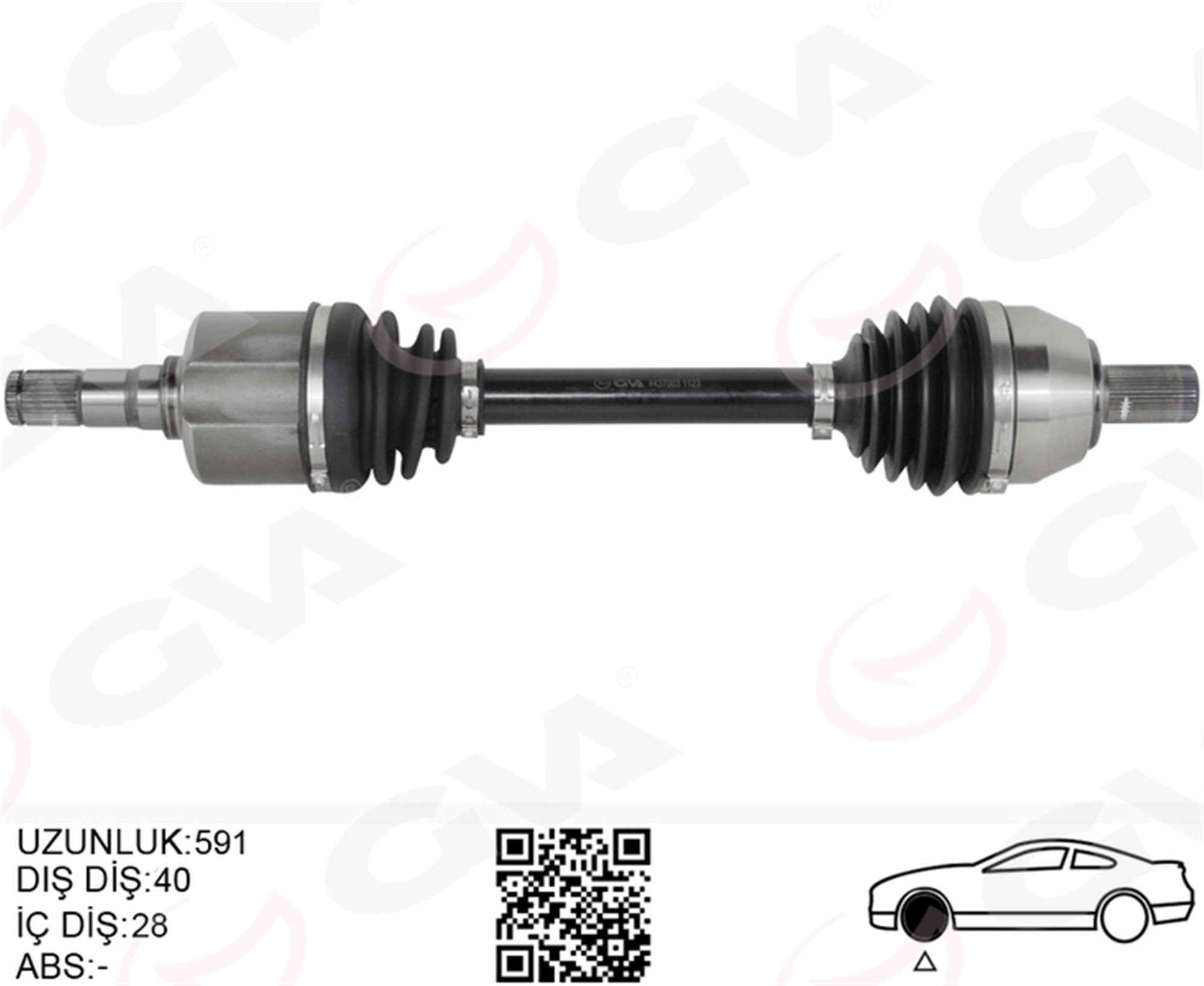 ÖN AKS KOMPLE SOL FORD MONDEO IV 2.0 TDCI 07>14 OTOM.