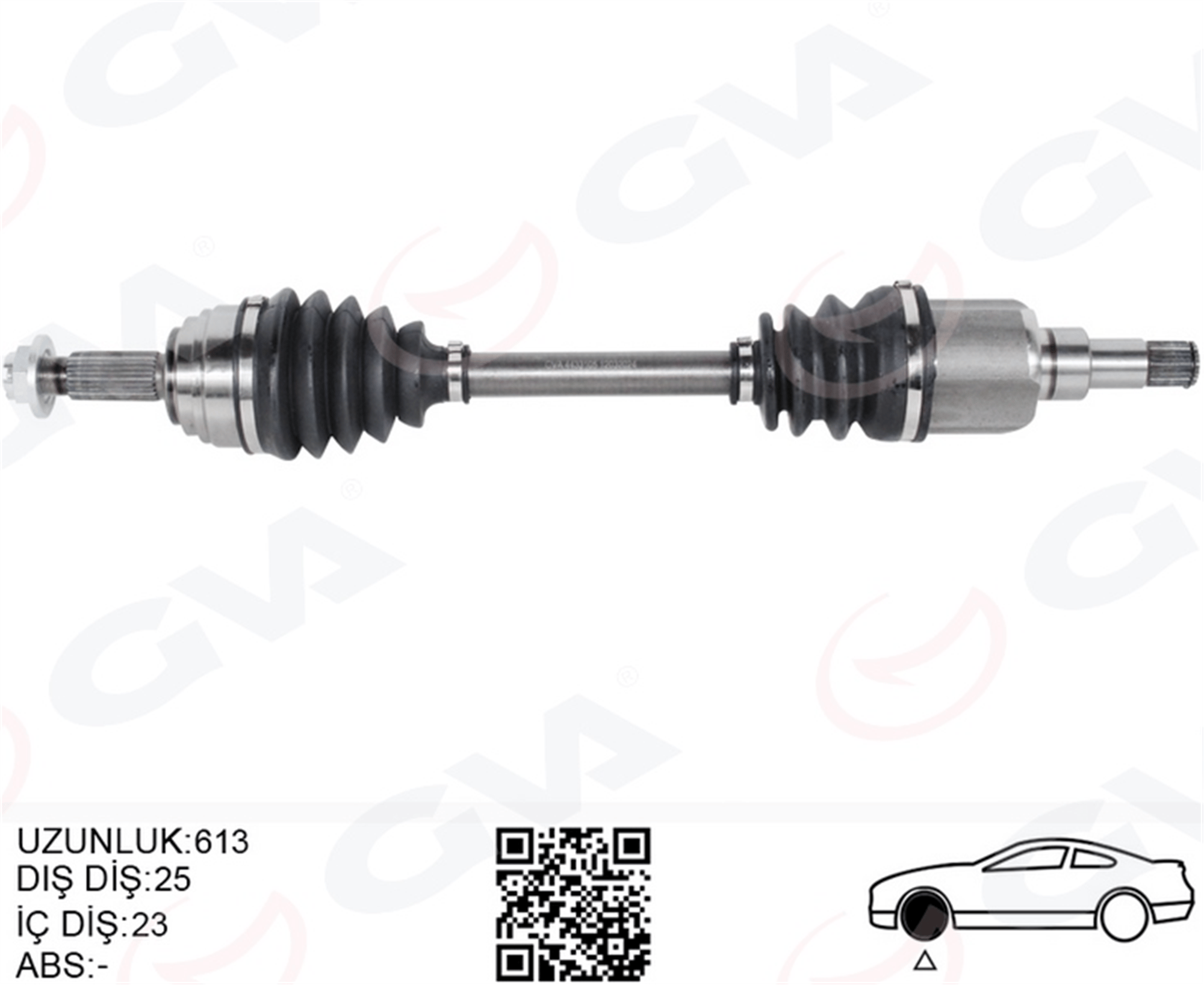 ÖN AKS KOMPLE SOL FORD YENI COURIER 17>1.5-1.6 TDCI -1.0 ECOBOOST