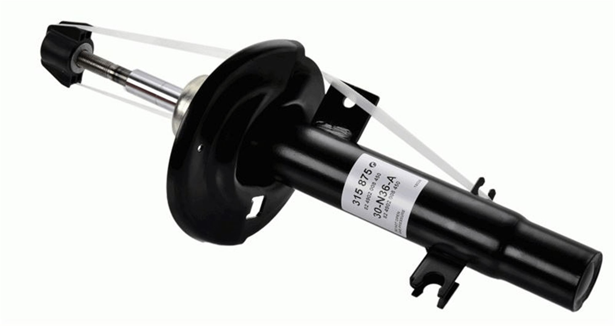 ÖN AMORTİSÖR SAĞ P208 2012 > GAZLI Tekerlek göbegi- : 72 mm