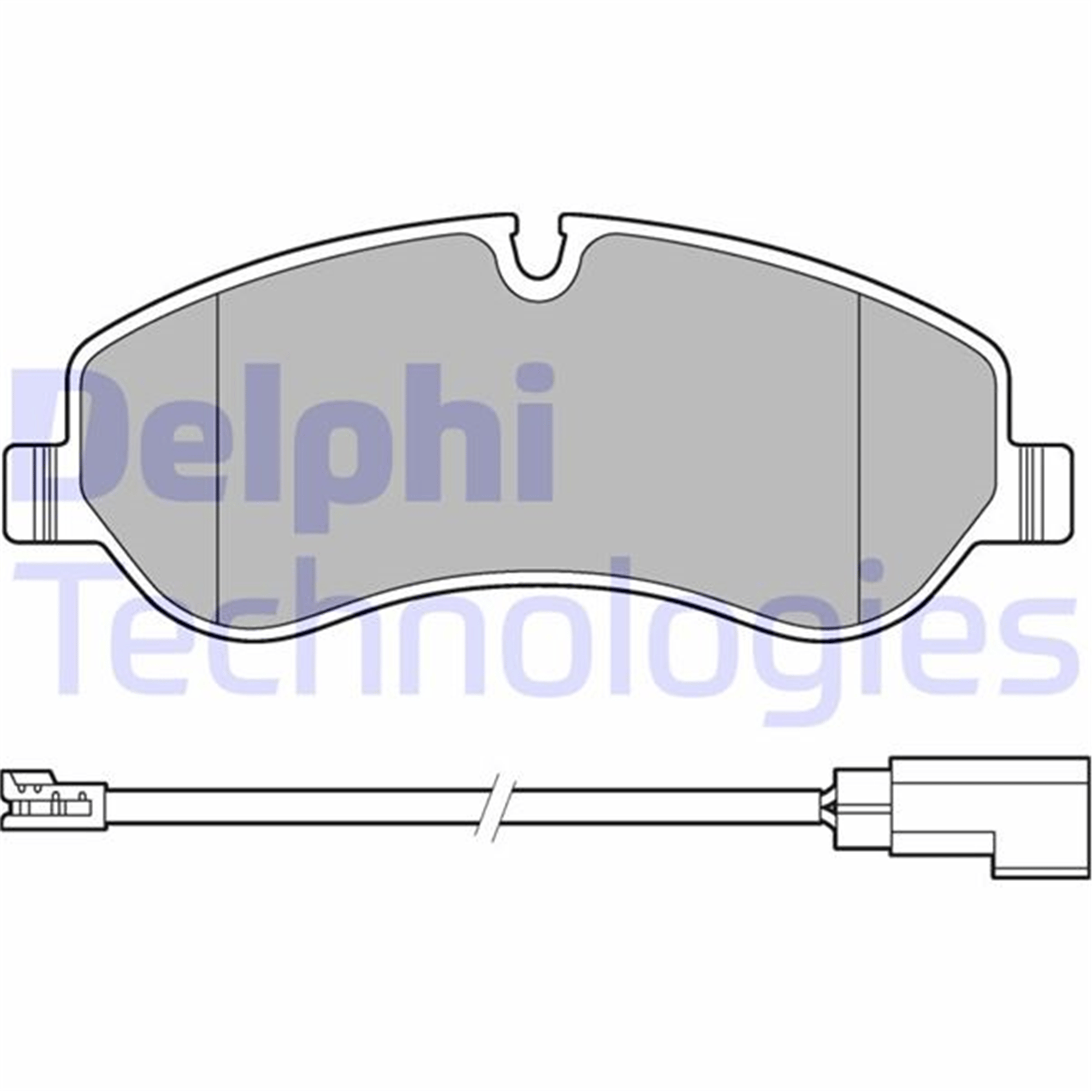 ÖN BALATA FORD TRANSIT V363 14> -TRANSIT CUSTOM 2.2 TDCI 12> KABLOLU