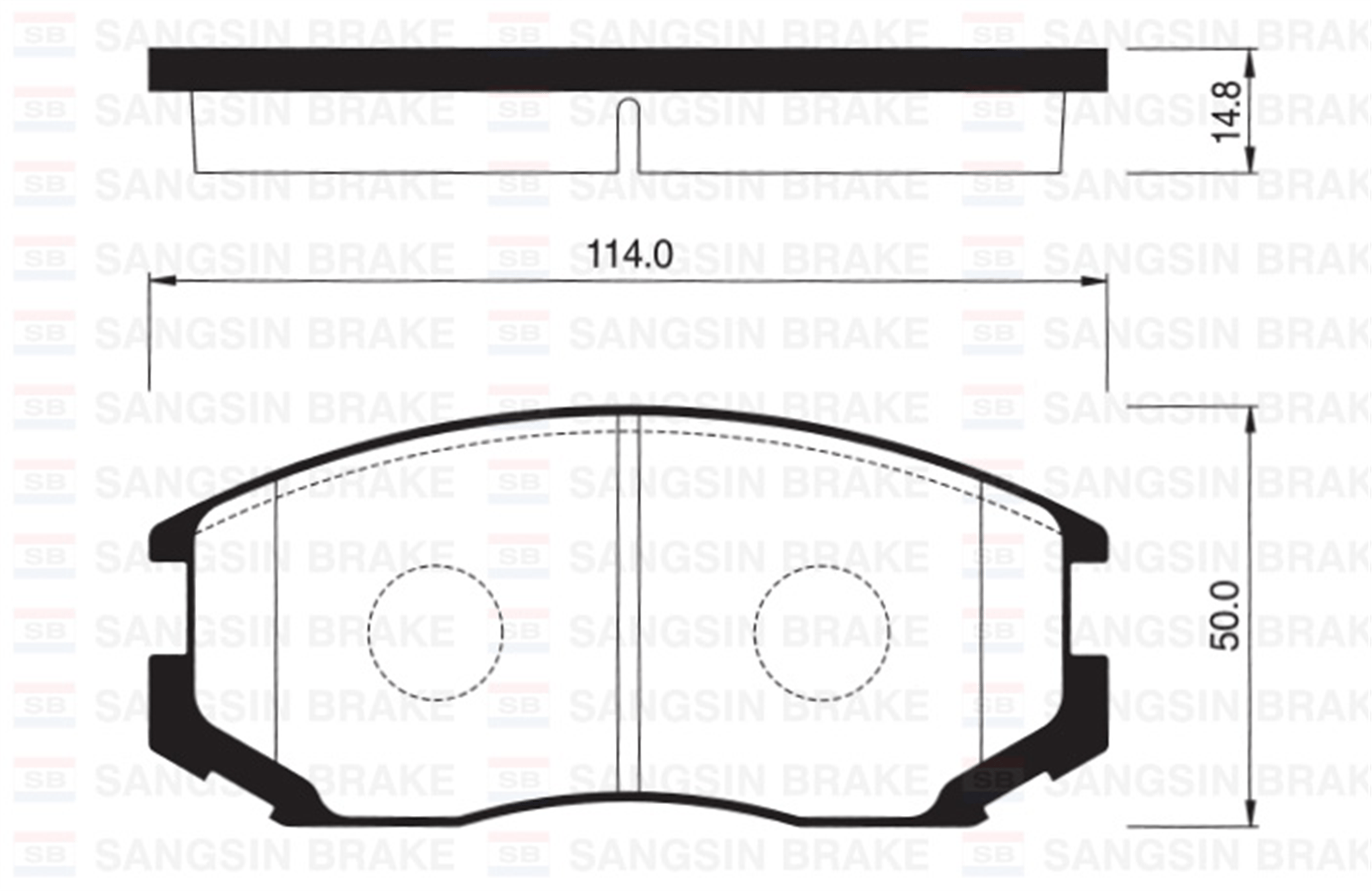 ÖN FREN BALATA DAIHATSU TERIOS 1.3L HCEJ K3-VE J100. J102 97-05