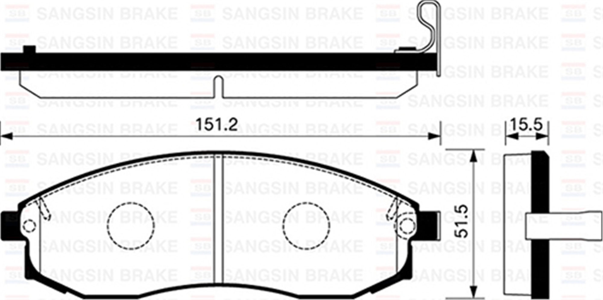 ÖN FREN BALATA MITSUBISHI L200 2.5L 4D56INT MAGNUM K74T TURBO 4x4 99-06 / NISSAN MAXIMA 2.0L VQ20DE DOHC A32 V6 95-00