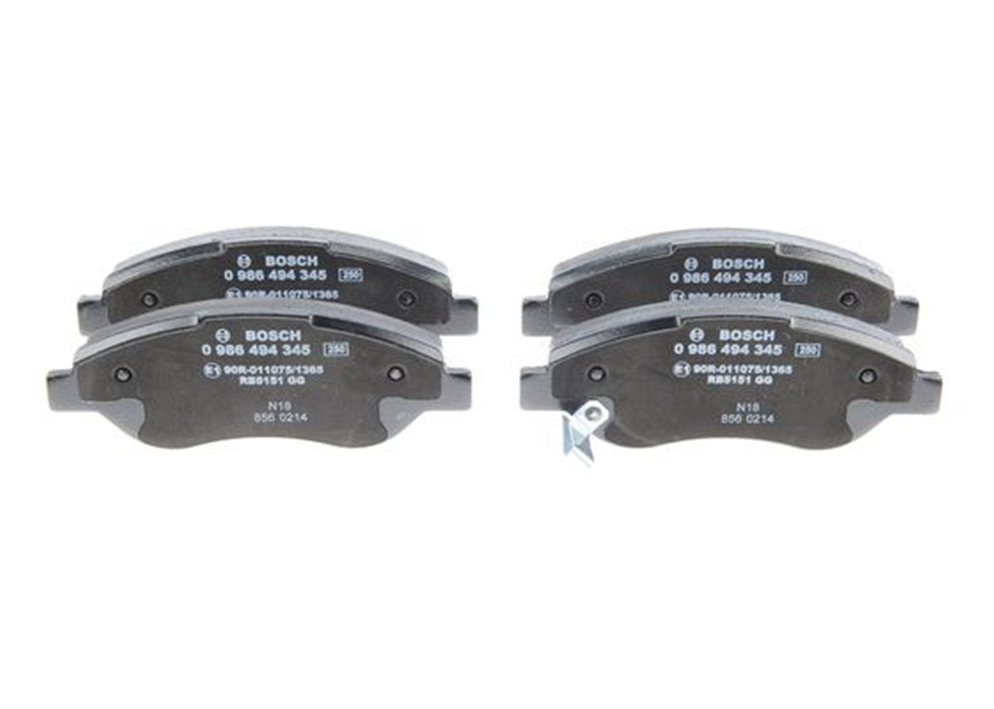 ÖN FREN BALATASI CORSA D 1.7 CDTI 06>14 CORSA D 1.4 06>14 278mm