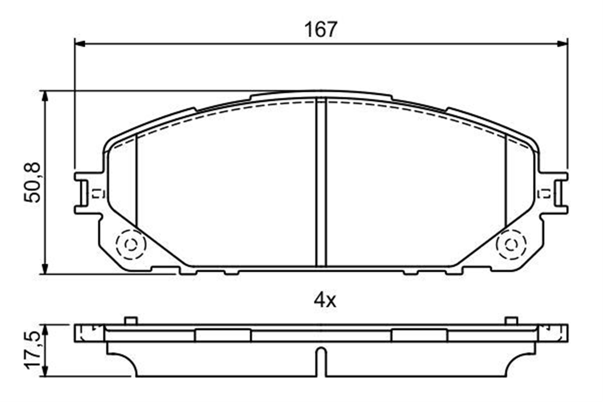 ÖN FREN BALATASI JEEP CHEROKEE 13>