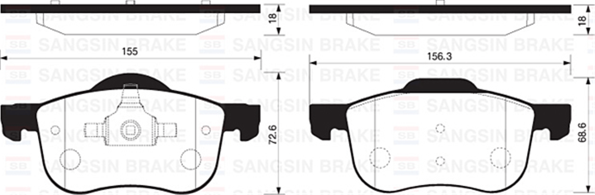 ON FREN BALATASI VOLVO S60 00> S70 97>00 S80 98> V70 97>07 V70 01>07 XC70 00> XC90 02>12 16 JANT