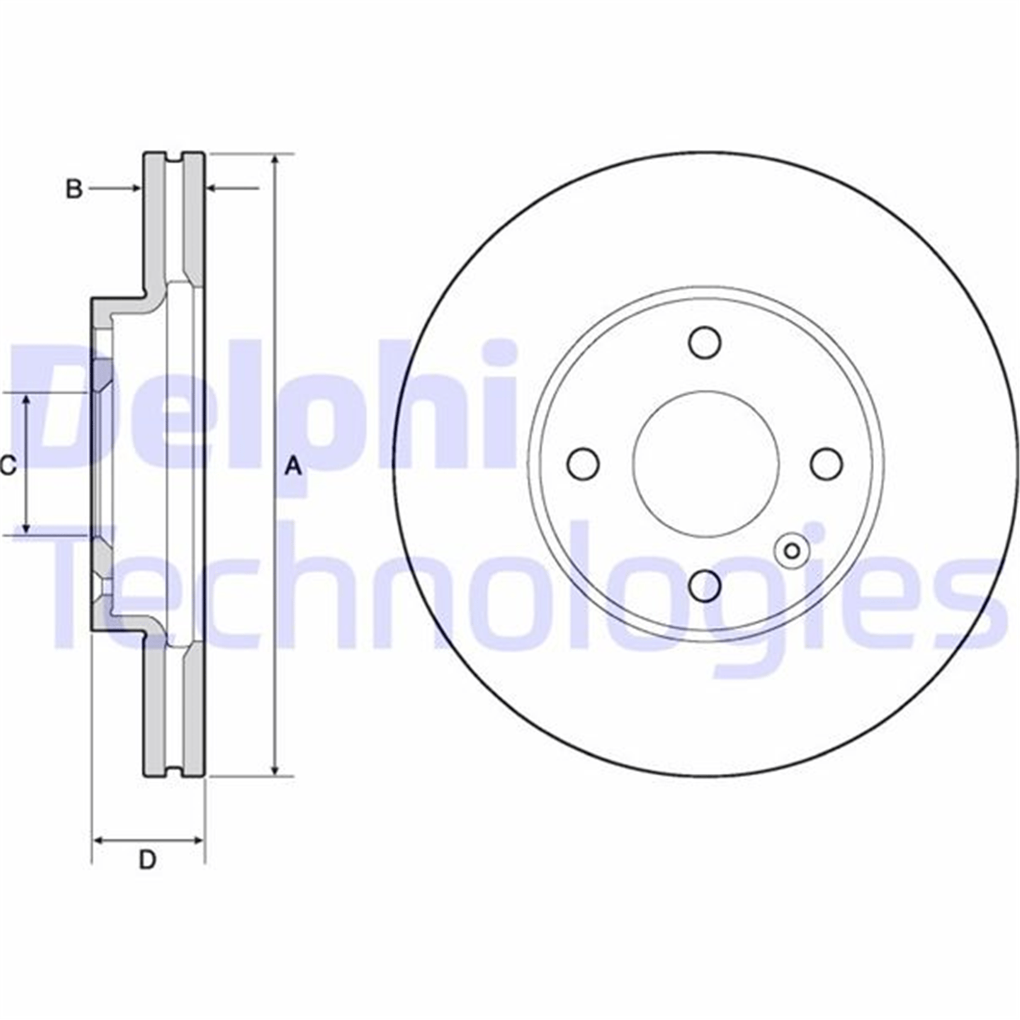 ÖN FREN DİSKİ CHEVROLET AVEO T300 1.2 16v / AVEO T300 1.4 16v 11>14 256X24X60X45.5X4DL HVL 14 JANT