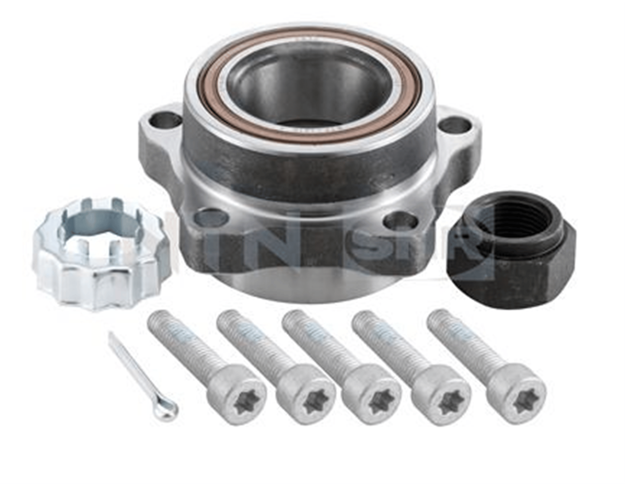 ÖN TEKER RULMANI ALÇAK TAVAN TRANSIT V347-V348 2.2 TDCI-2.4 TDCI 06 > 45x117x57 ABS SİZ 5 BİJON