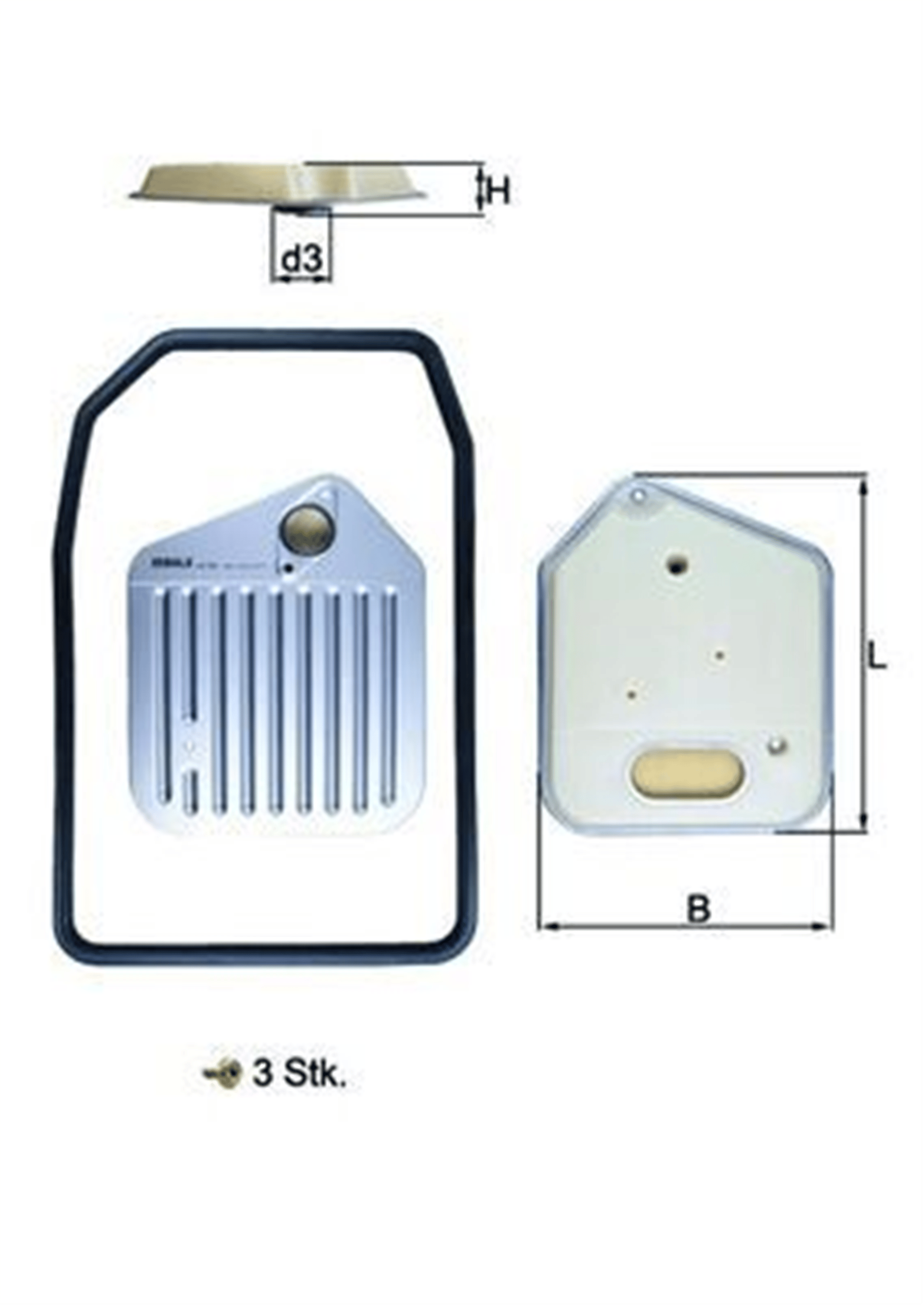 OTOMATIK SANZIMAN YAGI FILTRE SETI BMW E34 E39 E32 E38