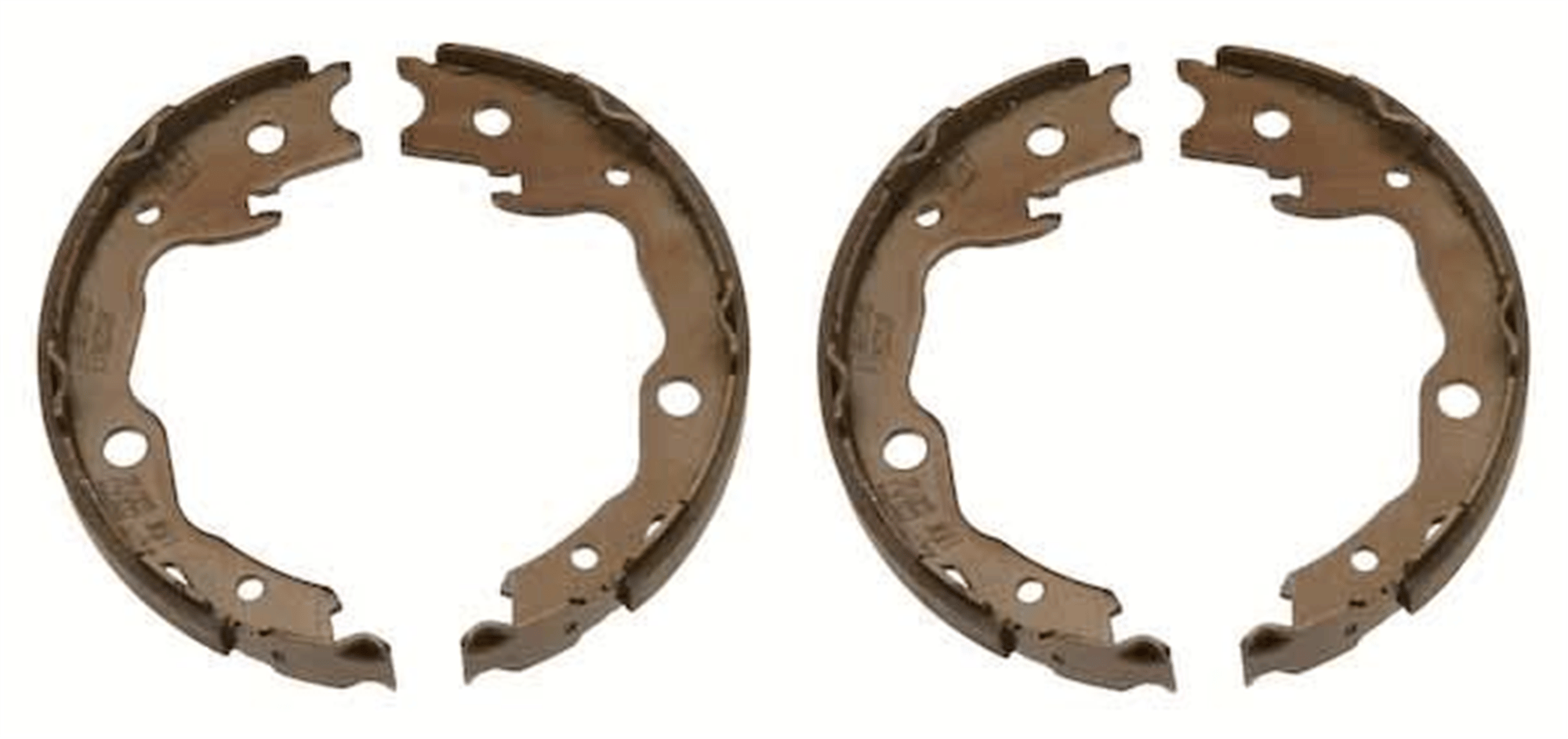 PABUÇLU FREN BALATASI ARKA RENAULT KOLEOS I 08> NISSAN X-TRAIL II T31 07>13 QASHQAI 07>13 PULSAR 14> JUKE 10> TOYOTA YARIS 20> RAV 4 III 06> RAV 4 IV 12> 172x32 MM