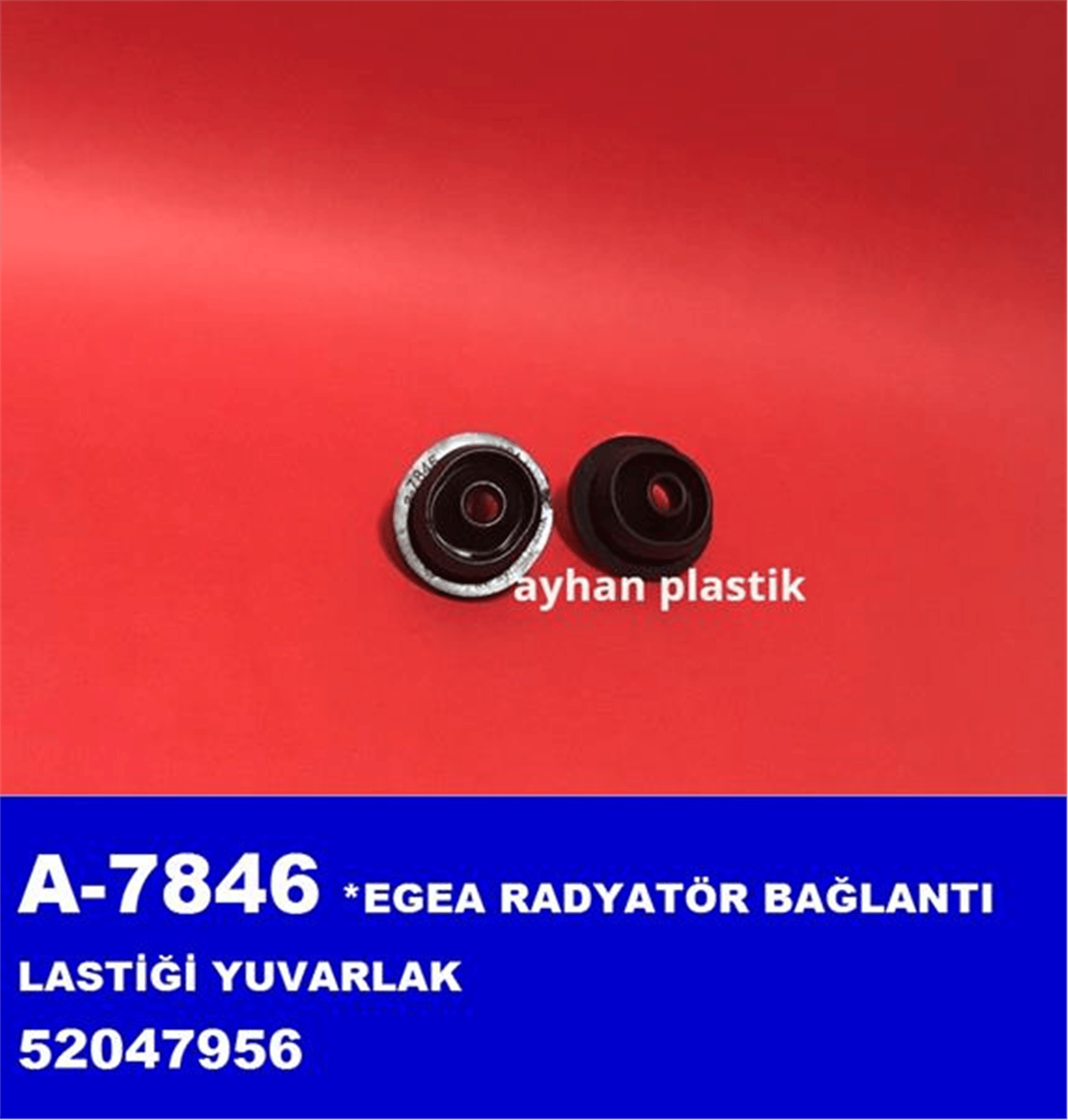 RADYATÖR BAĞLANTI LASTİĞİ YUVARLAK EGEA