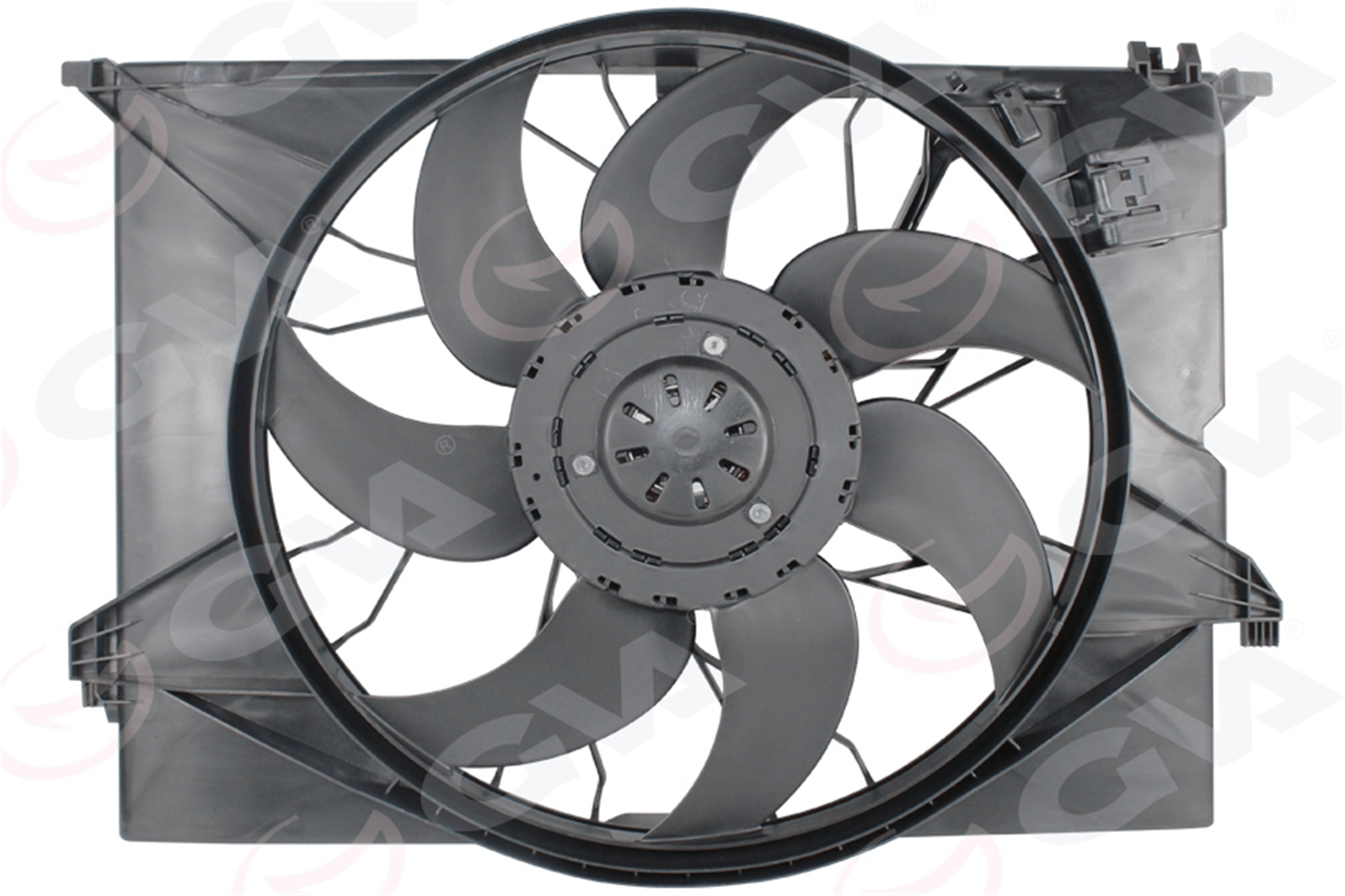 RADYATOR FANI KOMPLE MERCEDES S-CLASS W221 C216