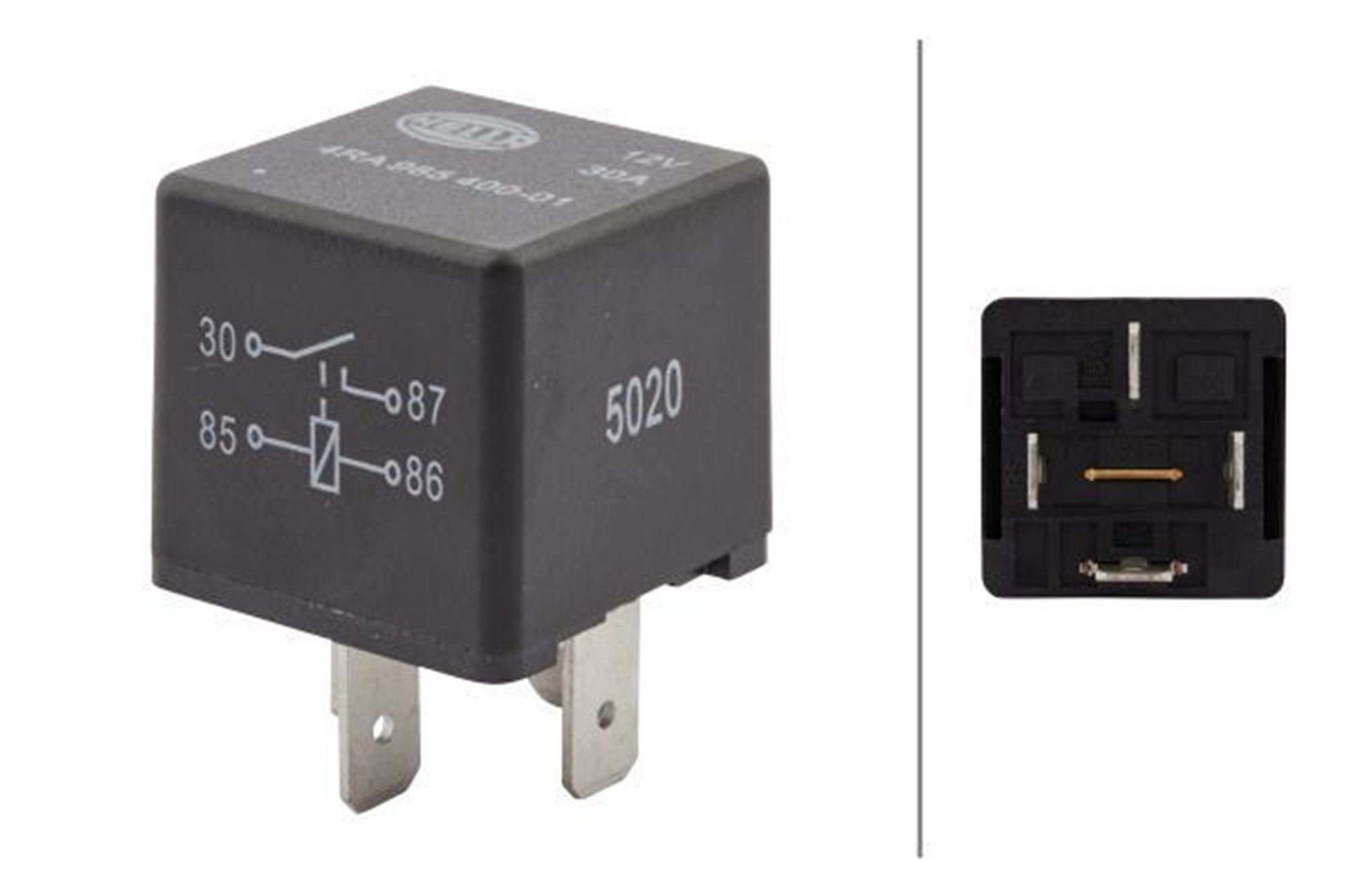 ROLE 12V 30A 4 GİRİSLİ