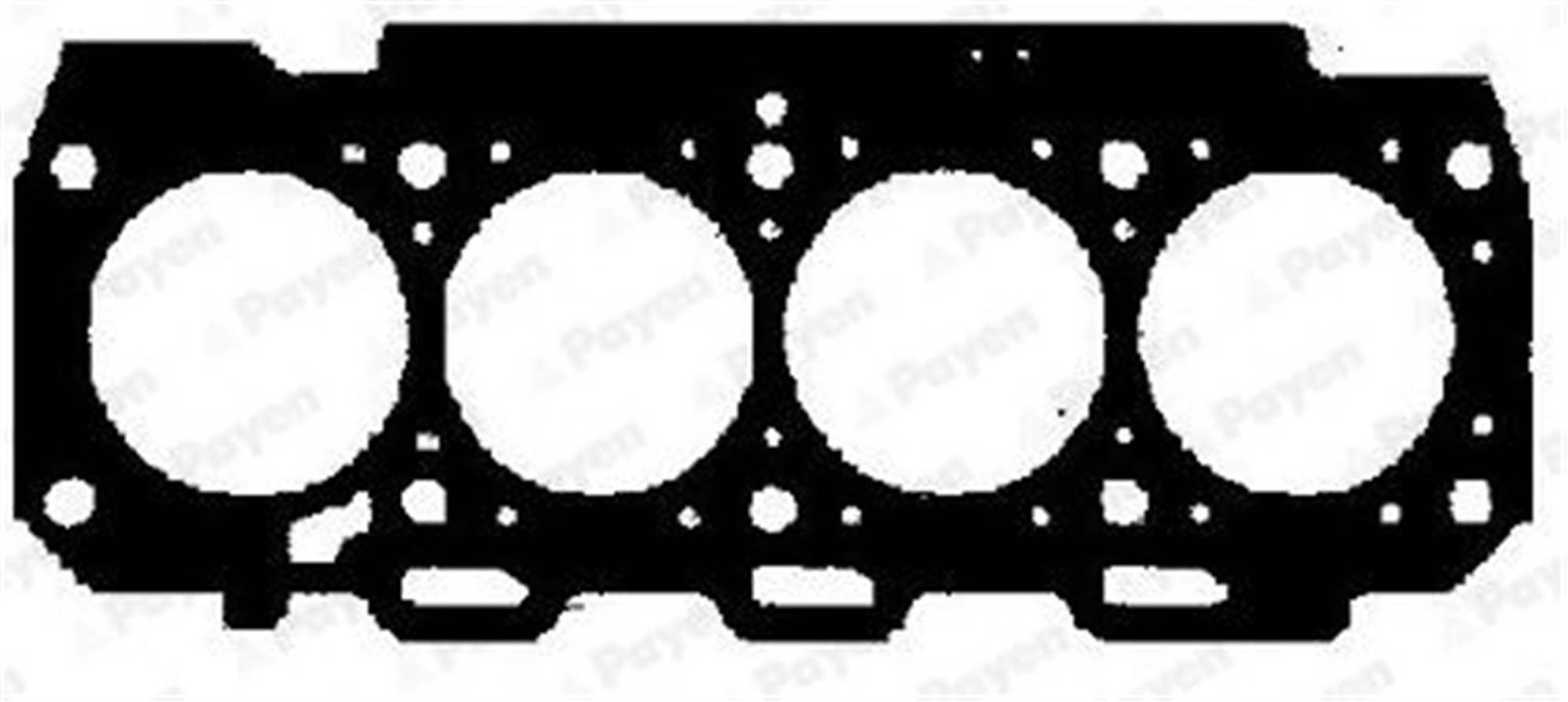 SİLİNDİR KAPAK CONTASI 2 ÇENTİK 1.02MM FIAT DOBLO 01> ALFA ROMEO 147-156-159 01>10 OPEL ASTRA H- ZAFİRA-VECTRA C 04>10 1.9 JTD 1.9 CDTI