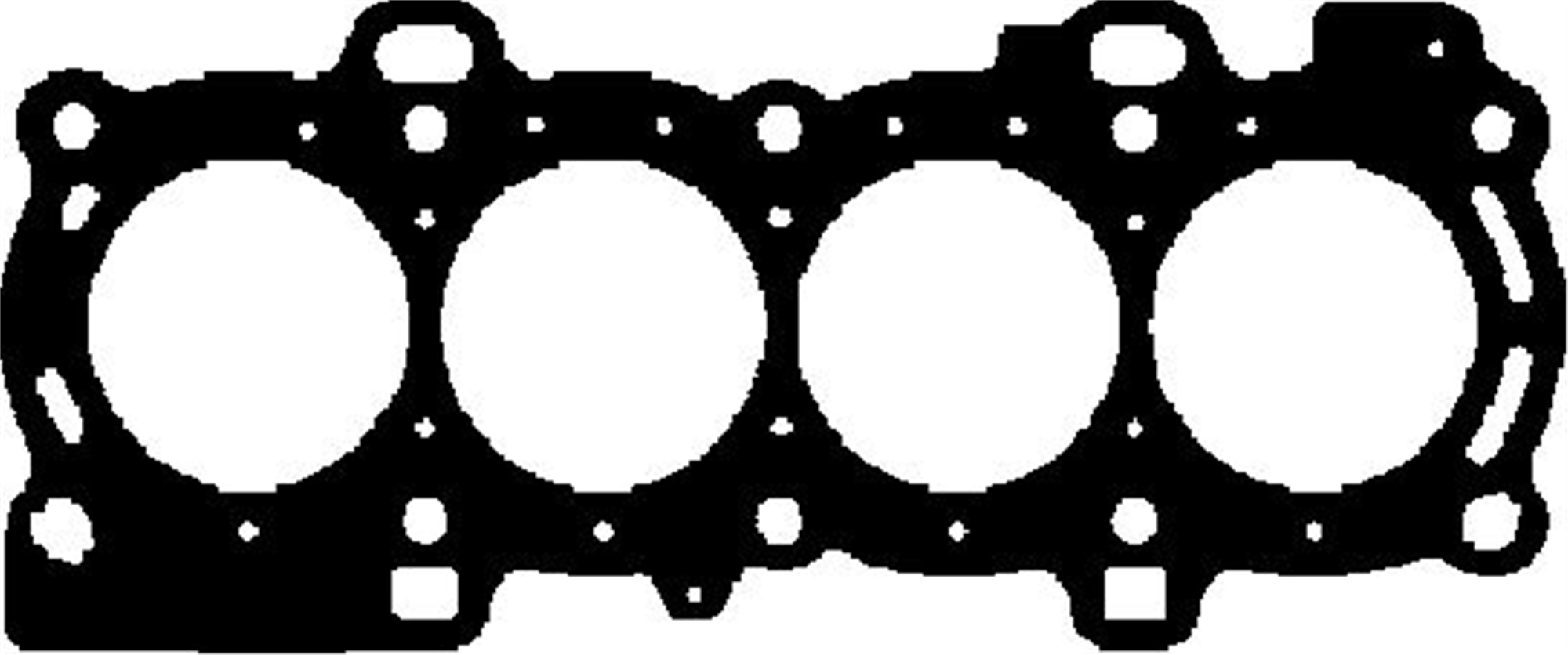 SİLİNDİR KAPAK CONTASI FORD FOCUS-CMAX-FİESTA VOLVO C30-S40-V50 04> 1.6 ZETEC 100 PS TEK YAPRAK ZETEC S DURATEC EFI 16V VOLVO S40 1.6 05-12 C30 1.6 06-12 V50 1.6 05-12 MAZDA 2 1.6 03-07