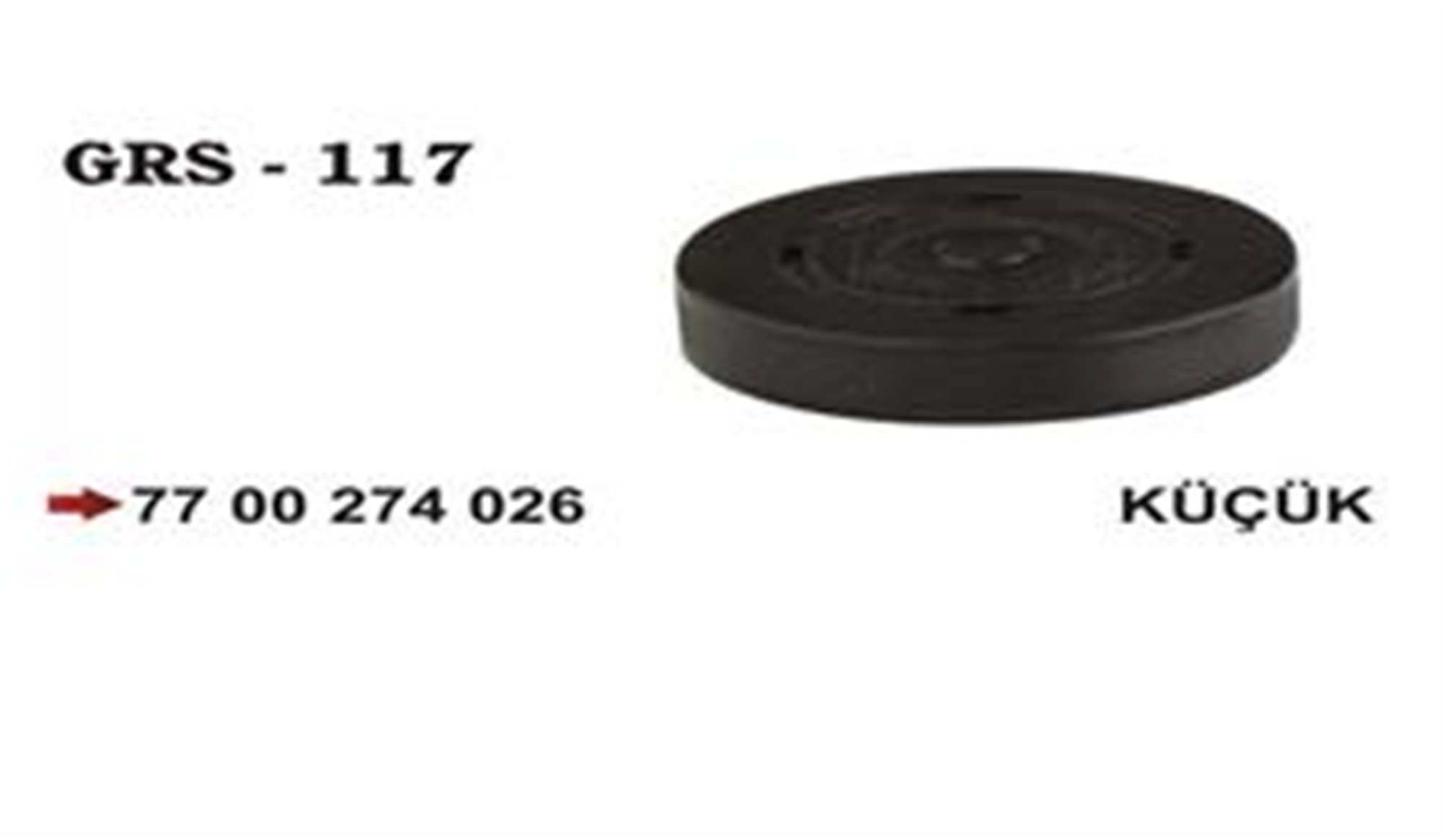 SİLİNDİR KAPAK TAPASI 42.5x9 KÜÇÜK MEGANE/CLIO/LOGAN 96> 1.4-1.6 16V K4M-K7J-K7M-K4J