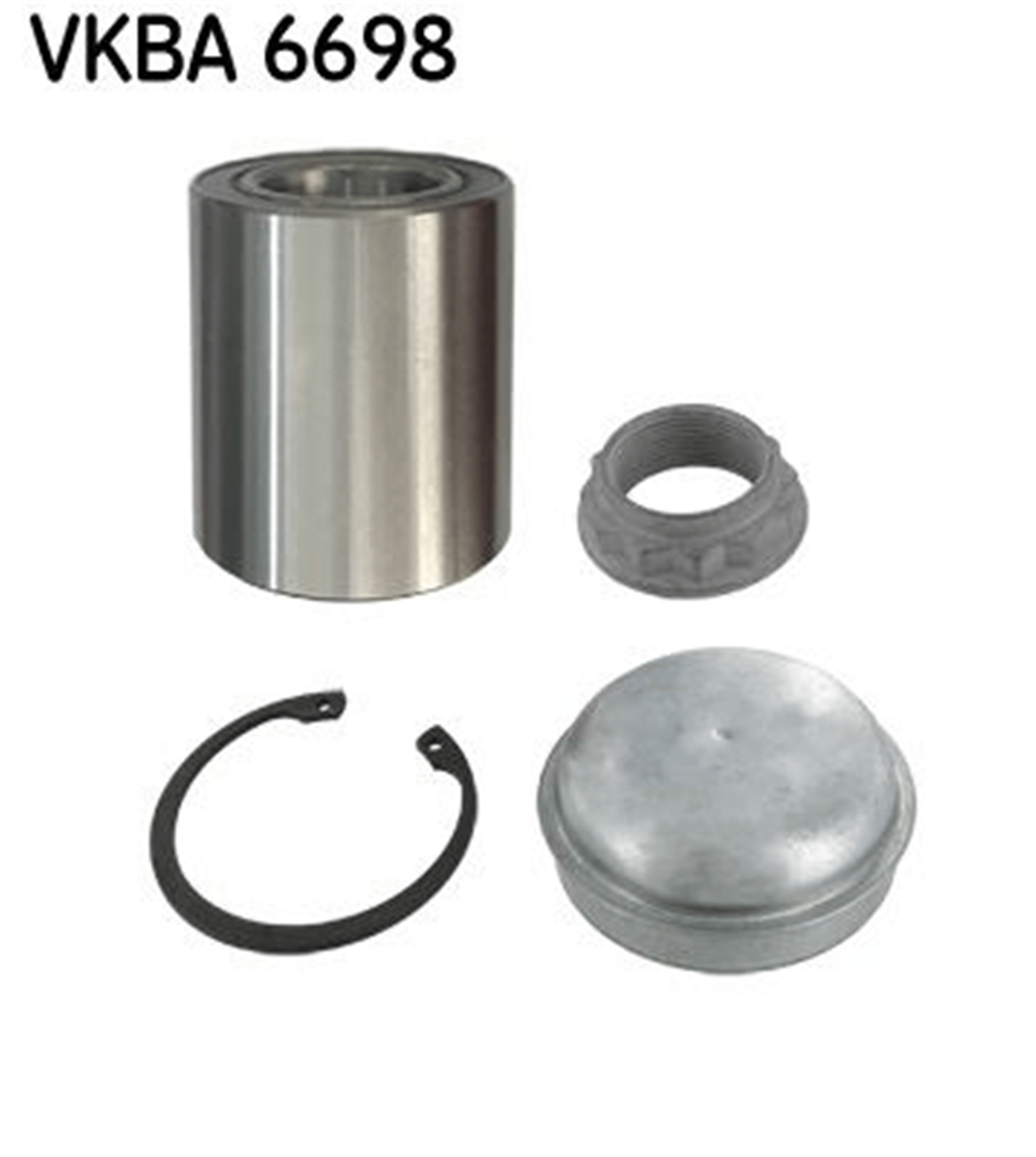 TEKER RULMANI ARKA MERCEDES VANEO W414 02>05
