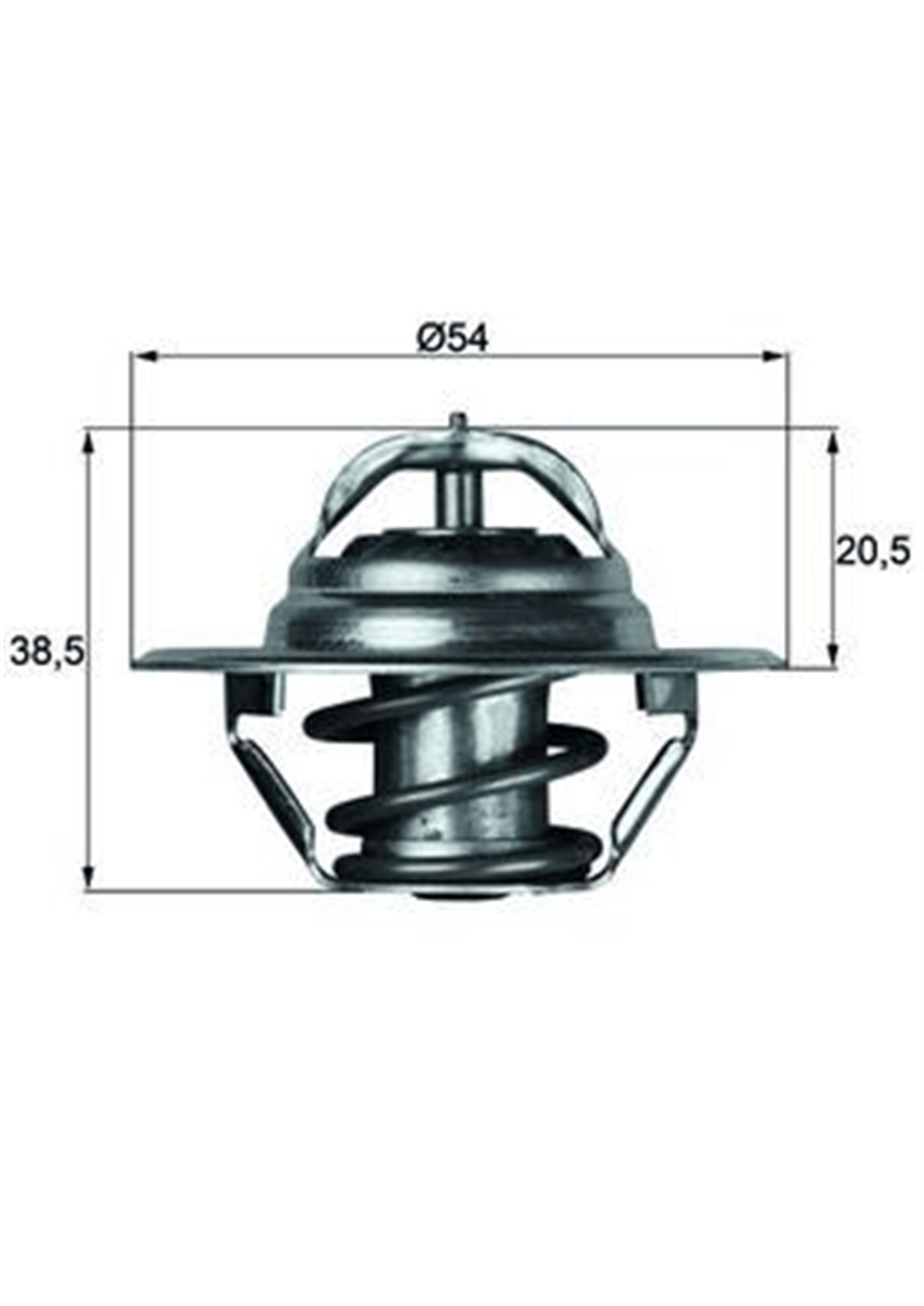 TERMOSTAT 83C A4-A5-A6-POLO DEMİR CAGA-CAHA-CAGB-CAGC-BBY-BKY-BBZ