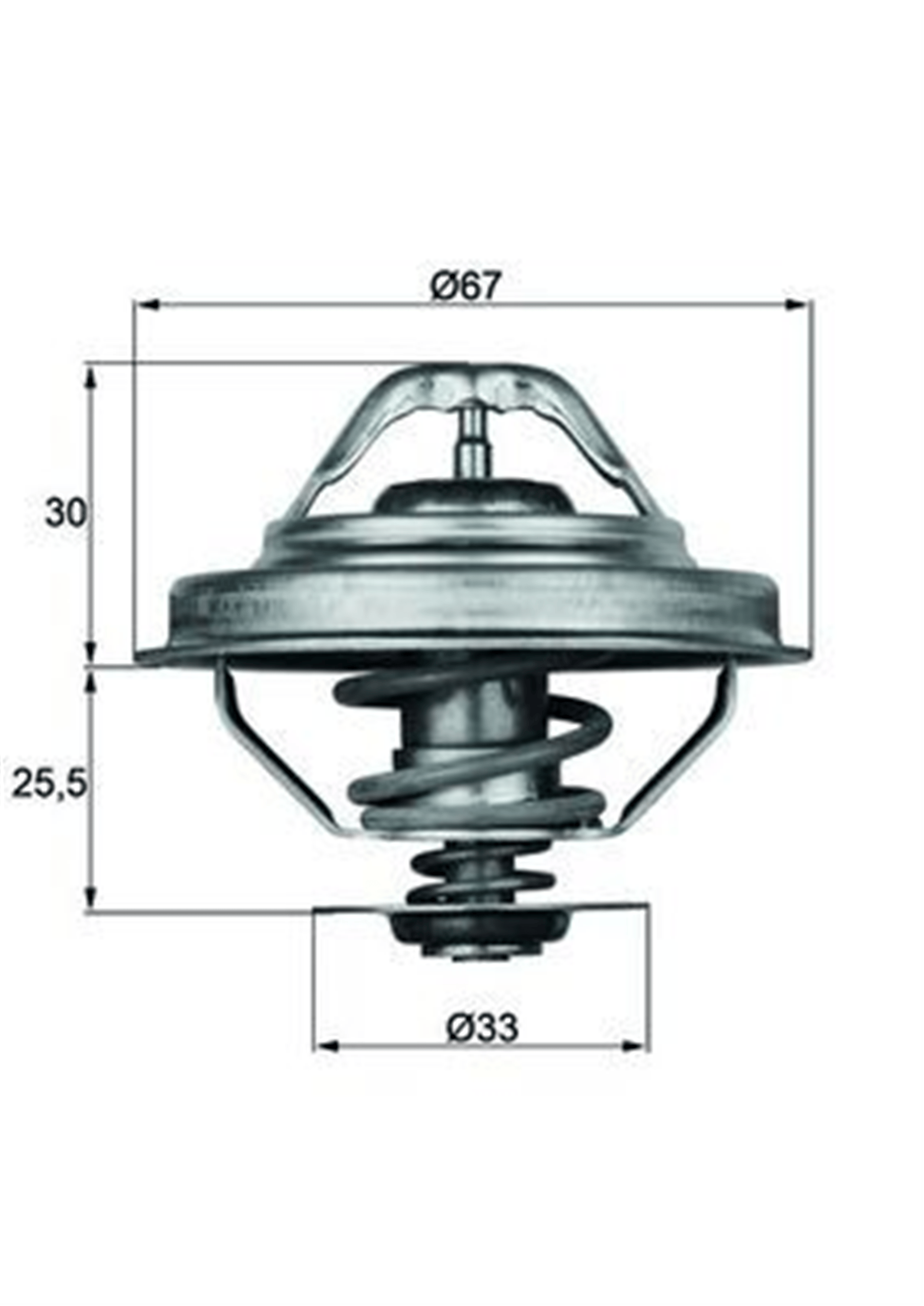 TERMOSTAT 92 C BMW M40 M42 M50 M52 E36 E34 E39 E38