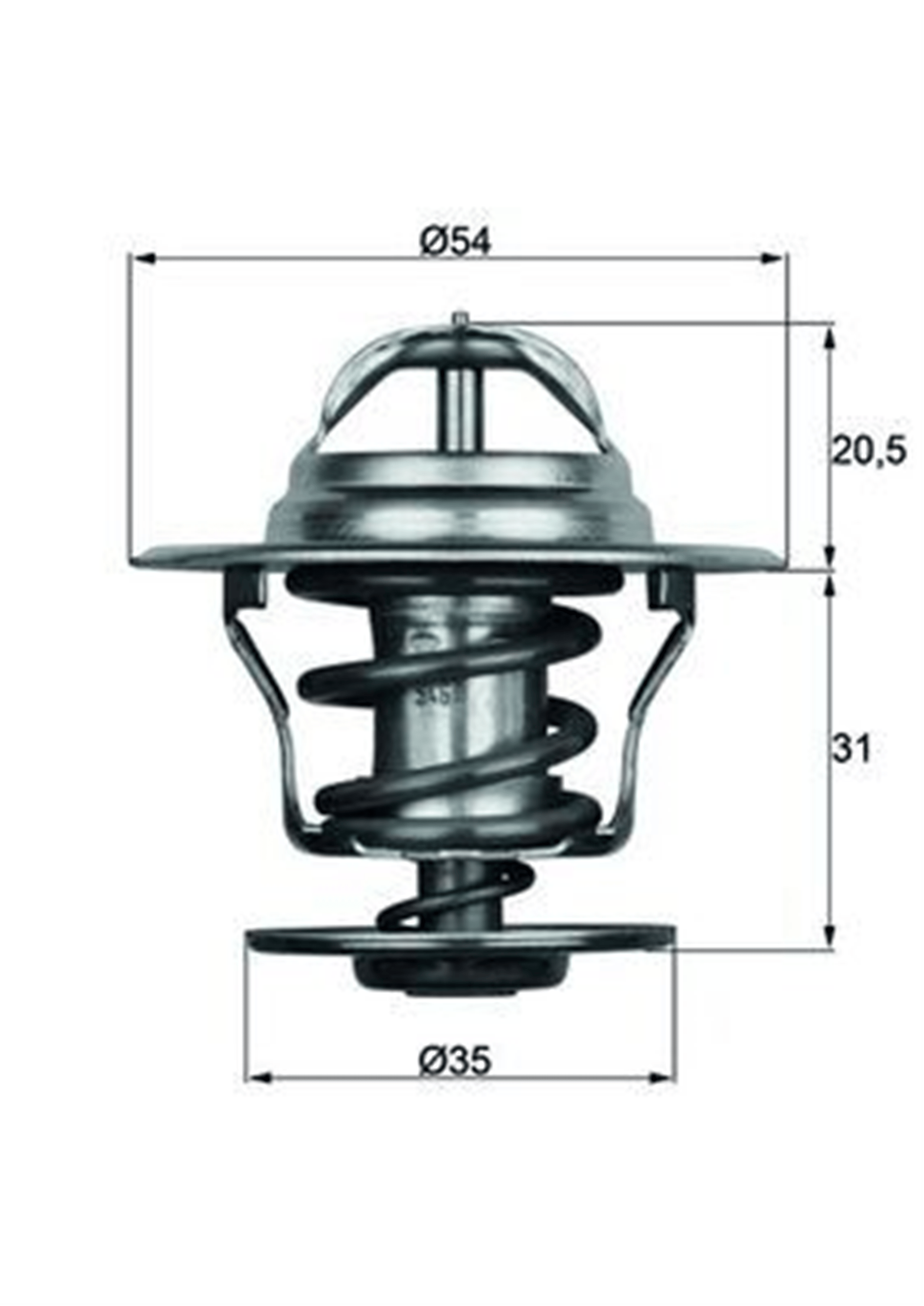 TERMOSTAT A3-A4-A6-BORA-CADDY II-GOLF-JETTA II-PASSAT-POLO-T4-T5-OCTAVIA-CORDOBA-IBIZA-FABIA-FELICA