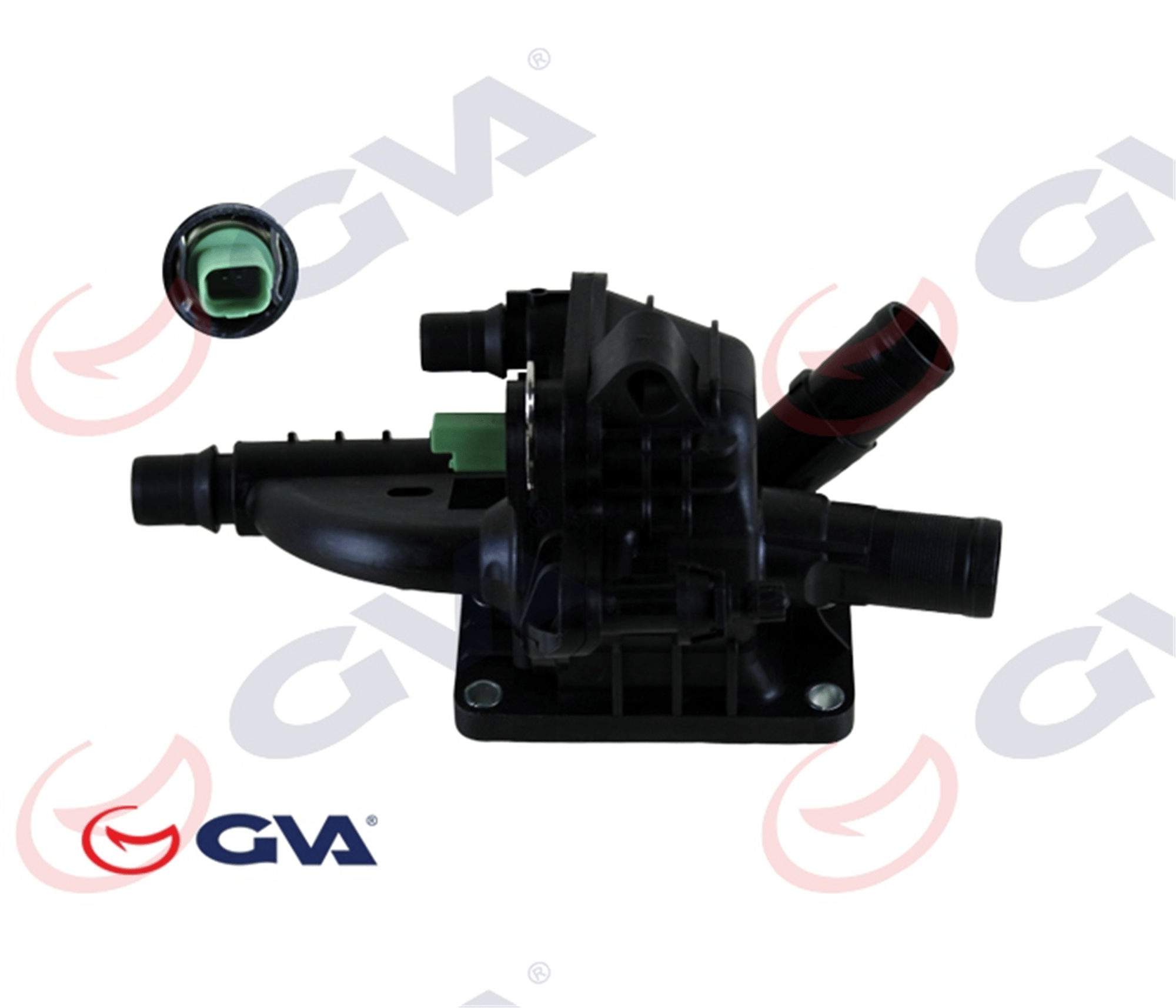 TERMOSTAT KOMPLE 83C P207-P208-P301-P308-P508-PARTNER-BERLINGO-C3-C4-C5-DS3-C-ELYSEE FIAT SCUDO 08> 1.6HDİ 1.6D MJET