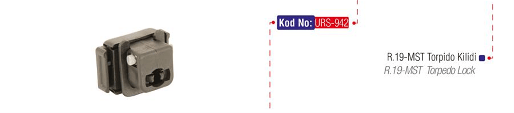 TORPİDO KİLİDİ R19-MASTER