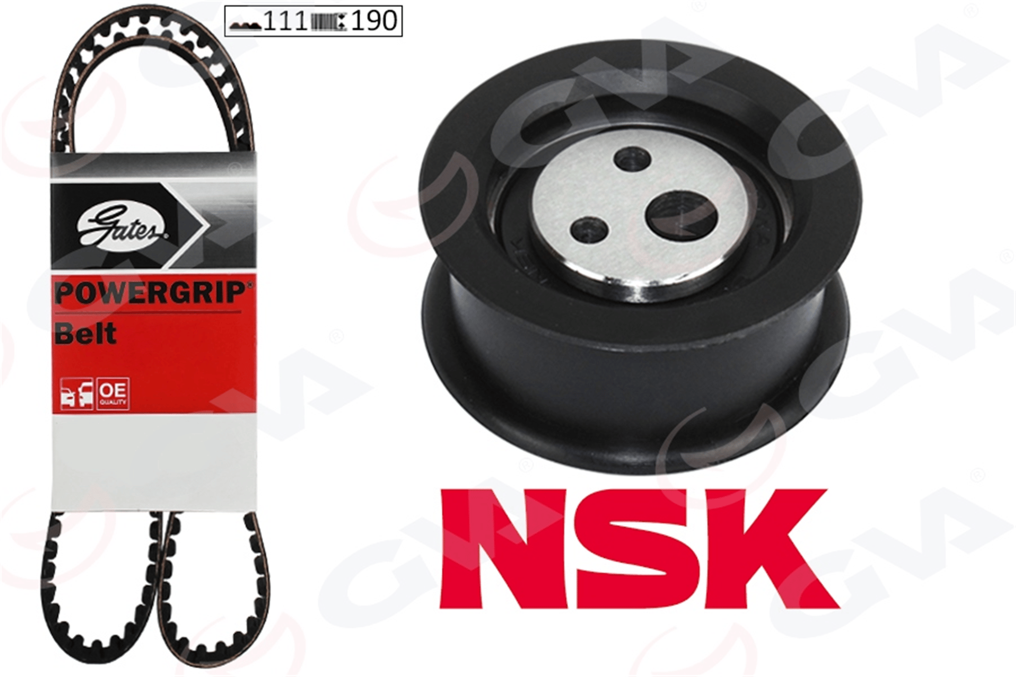 TRİGER SETİ LADA SAMARA-VEGA-KALİNA 91> 1.5-1.6 111 diş- 19 genişlik GATES KAYIŞ. NSK RULMAN