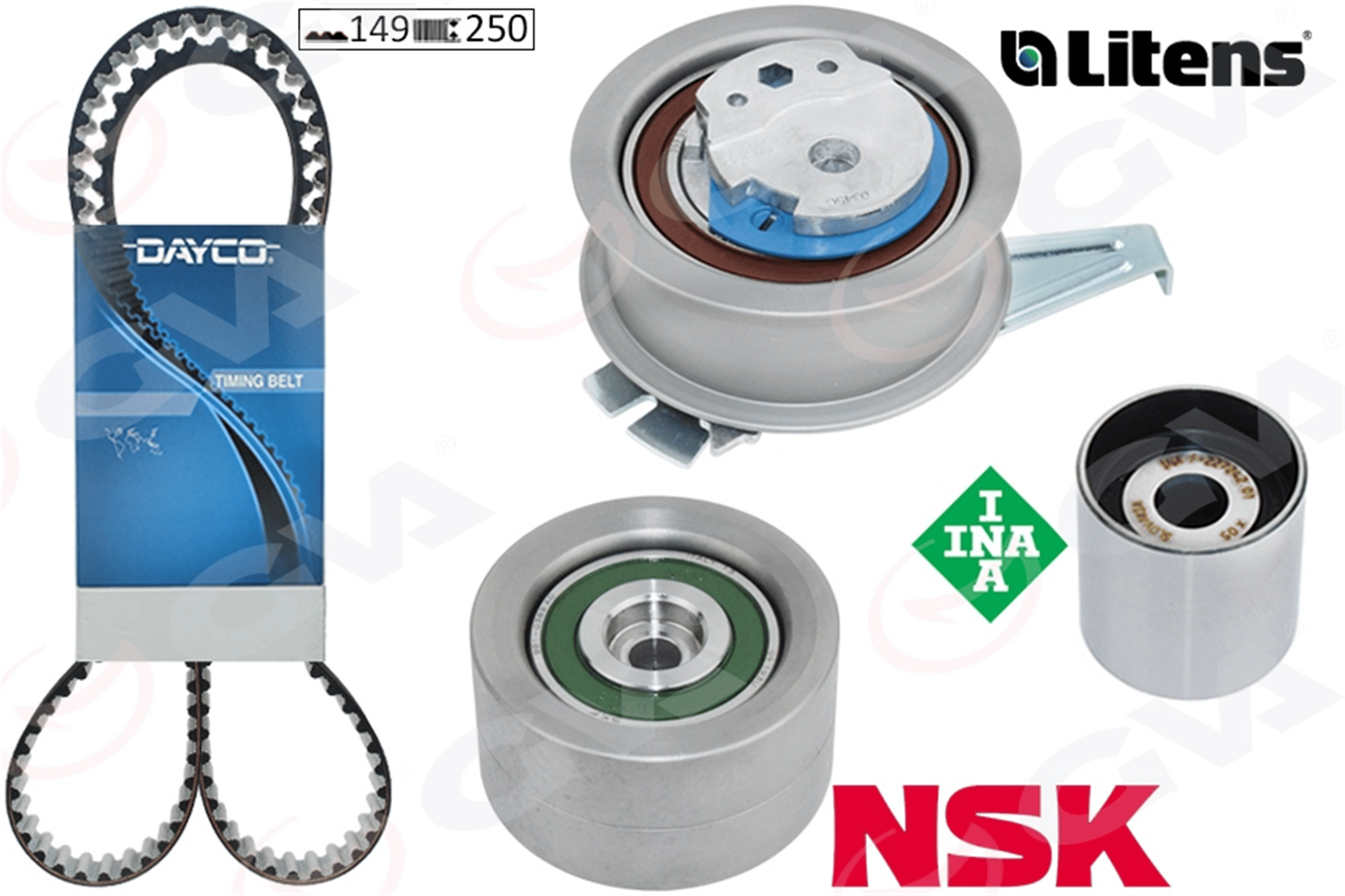 TRİGER SETİ VW-SKODA-AUDİ-CUPRA-SEAT 16> FORD 23> 2.0 TDİ DSUD-DTRB-DTRD-DEZE-DTNA-DTUA 149 DİŞ