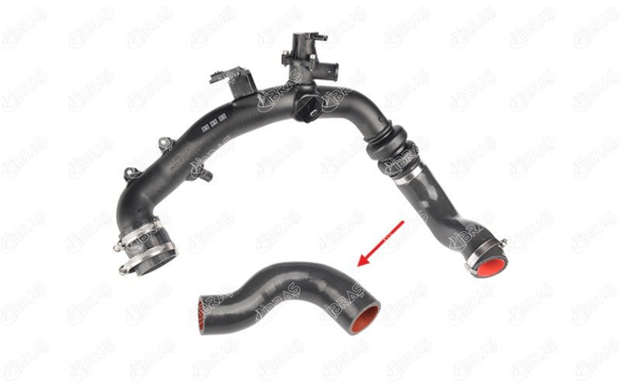 TURBO HORTUMU PLASTİK BORU HARİÇ OK İLE GÖSTERİLEN BÜYÜK HORTUM FORD GALAXY III CK 1.5 EcoBoost 15-18