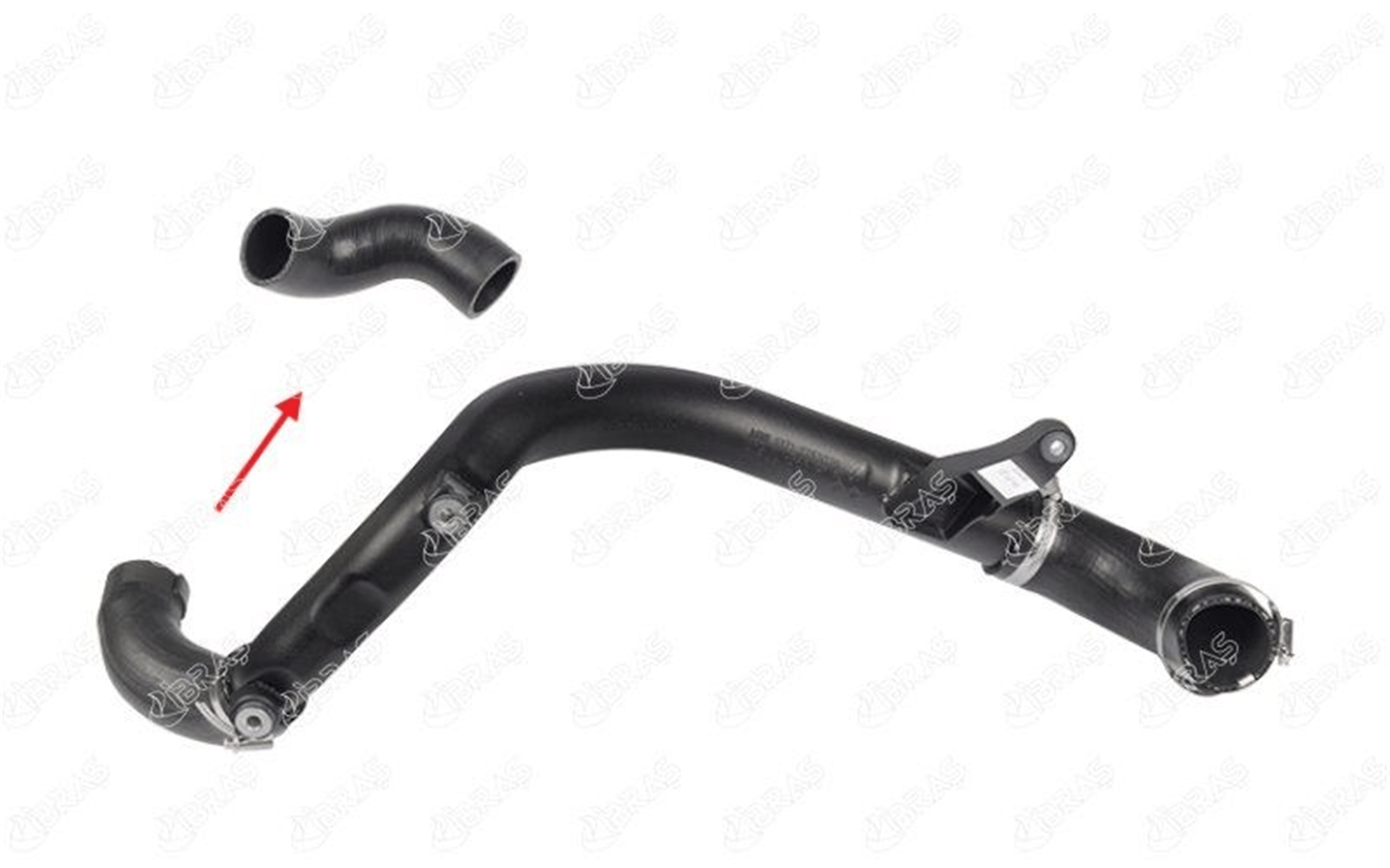 TURBOSARJ HORTUMU SOL MINI W16 R55 R56 KUCUK COOPER D 07-10