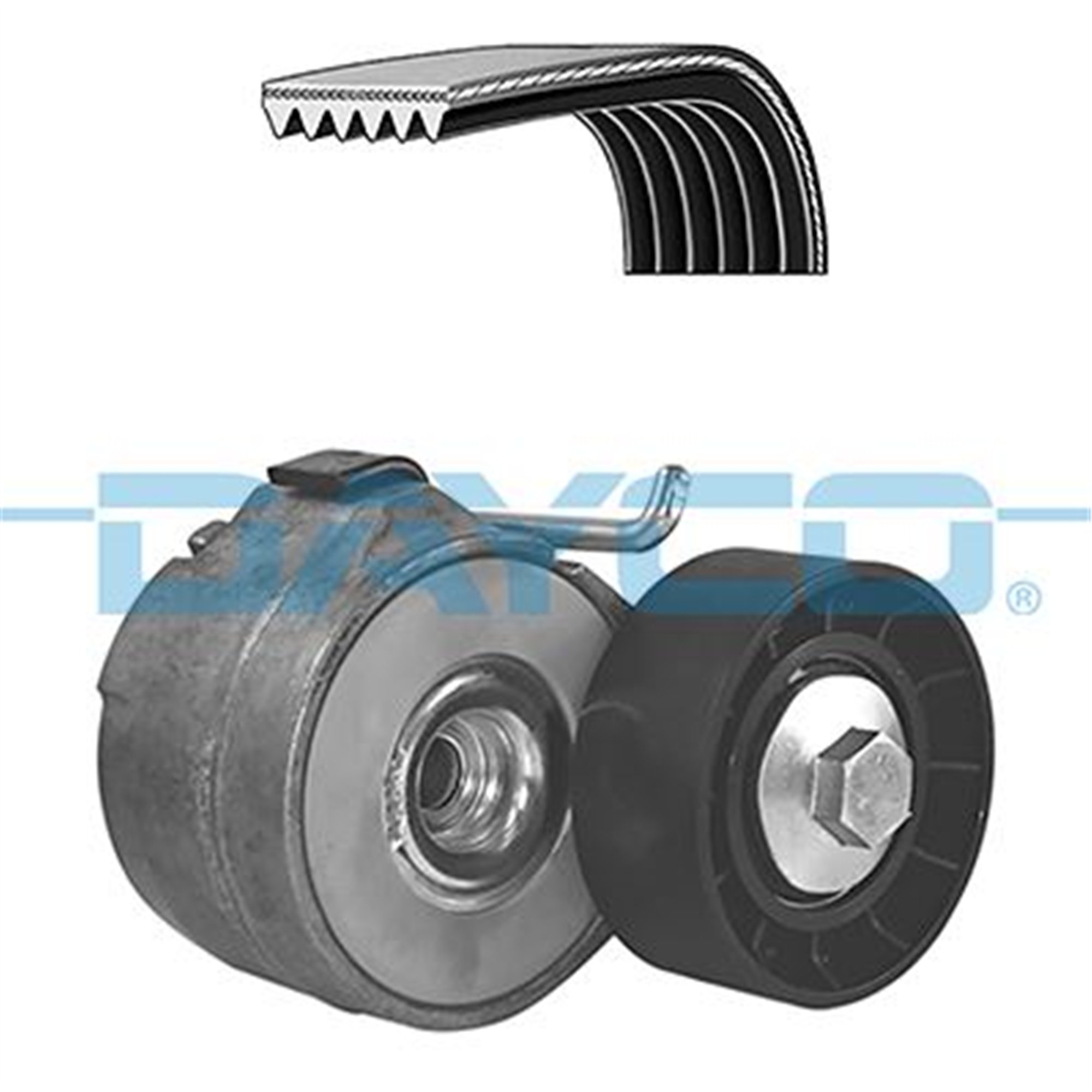 V KAYIŞ SETİ APV1078 6PK1320 DOBLO-LINEA-FIORINO-PUNTO-OPEL 1.3 JTD 07 >